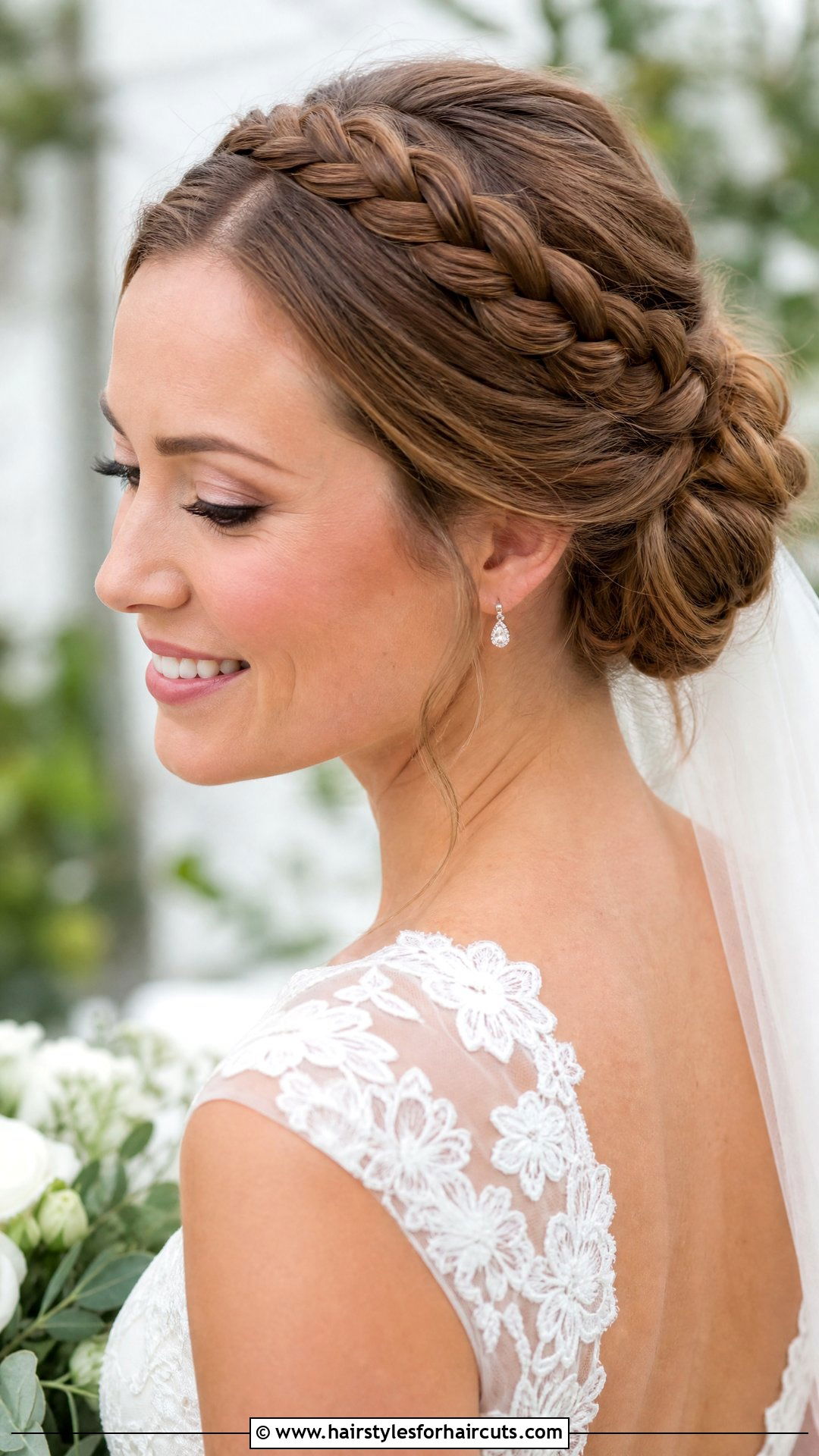 Braided Crown Wedding Updo - 25 wedding updo hairstyles - 25 wedding updo hairstyles