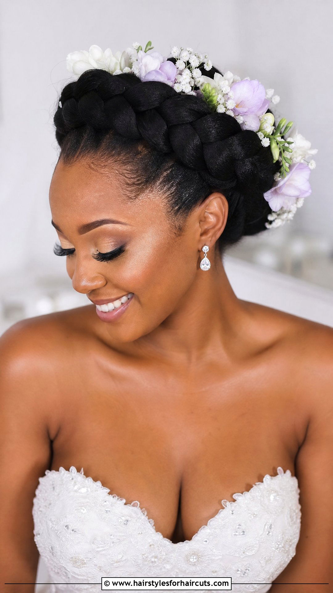 Braided Crown With Extensions - 25 hairstyles with extensions for black hair braids - 25 hairstyles with extensions for black hair braids