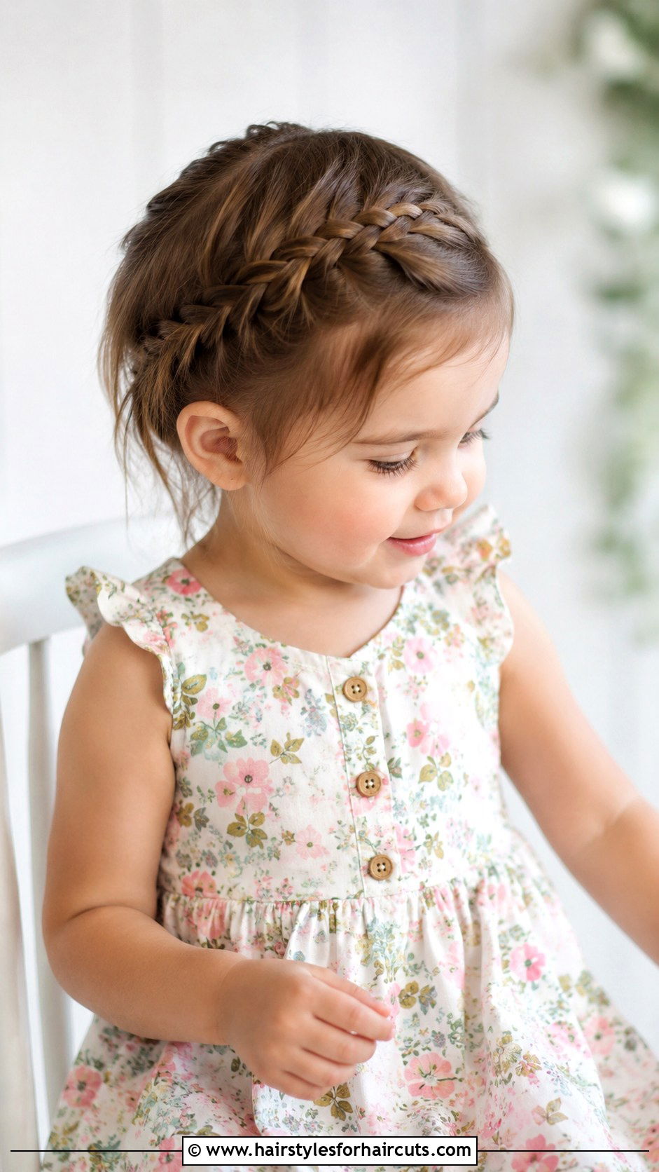 Braided Crown - 25 2 years baby hairstyles - 25 2 years baby hairstyles