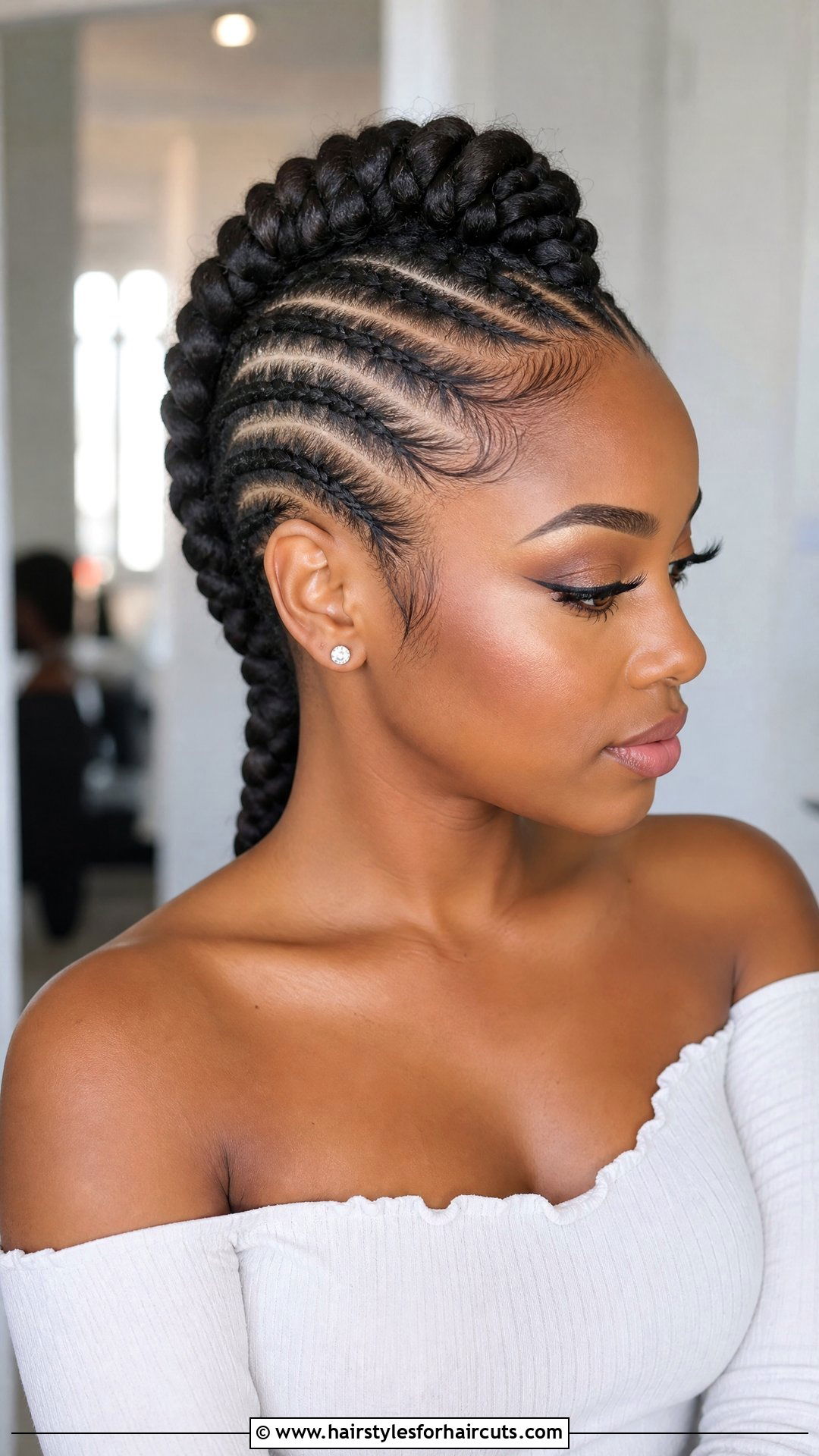 Braided Foe Hawk - 25 foe hawk haircuts - 25 foe hawk haircuts