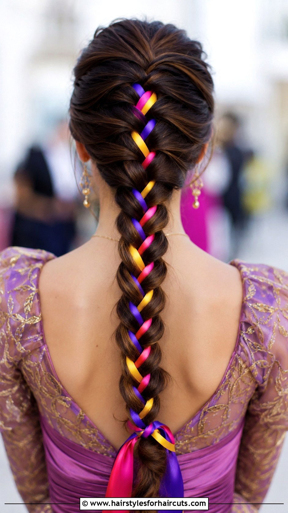 Braided Headband Down Hairstyle - 25 down prom hairstyles straight hair - 25 down prom hairstyles straight hair