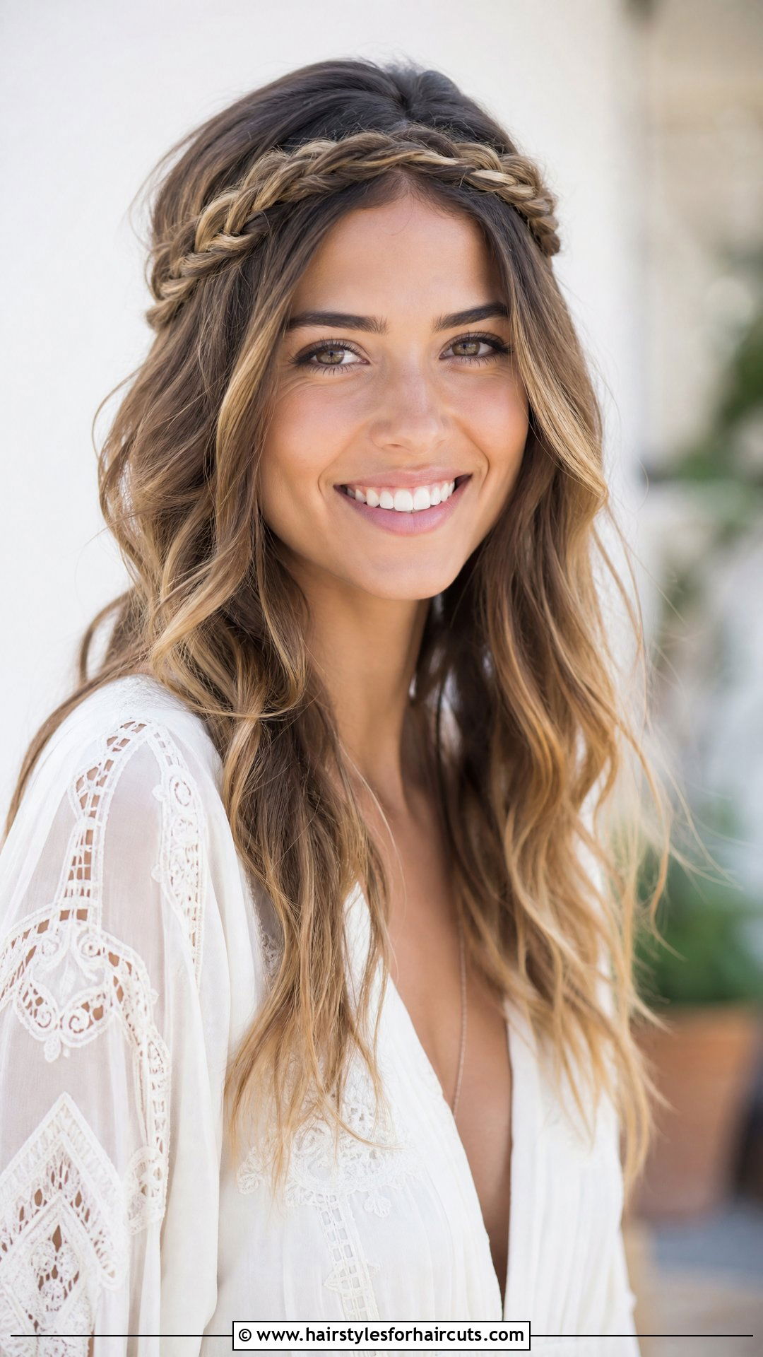 Braided Headband Style - 25 pageant hairstyles for short hair - 25 pageant hairstyles for short hair