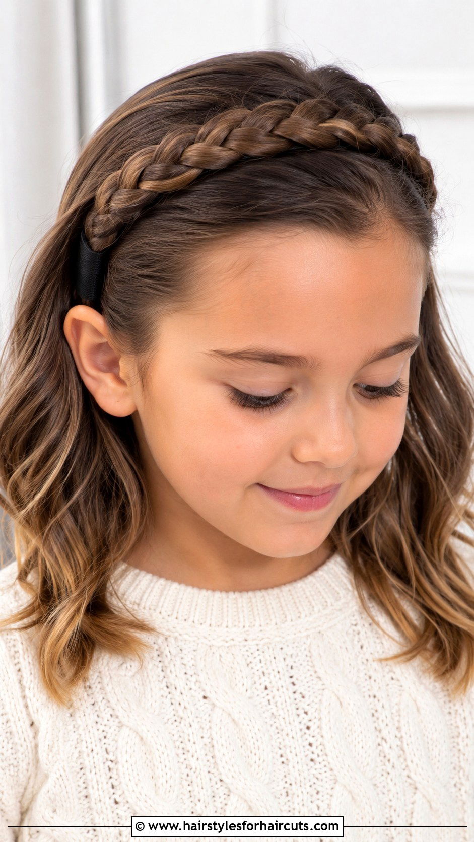 Braided Headband - 25 4th grade hairstyles - 25 4th grade hairstyles
