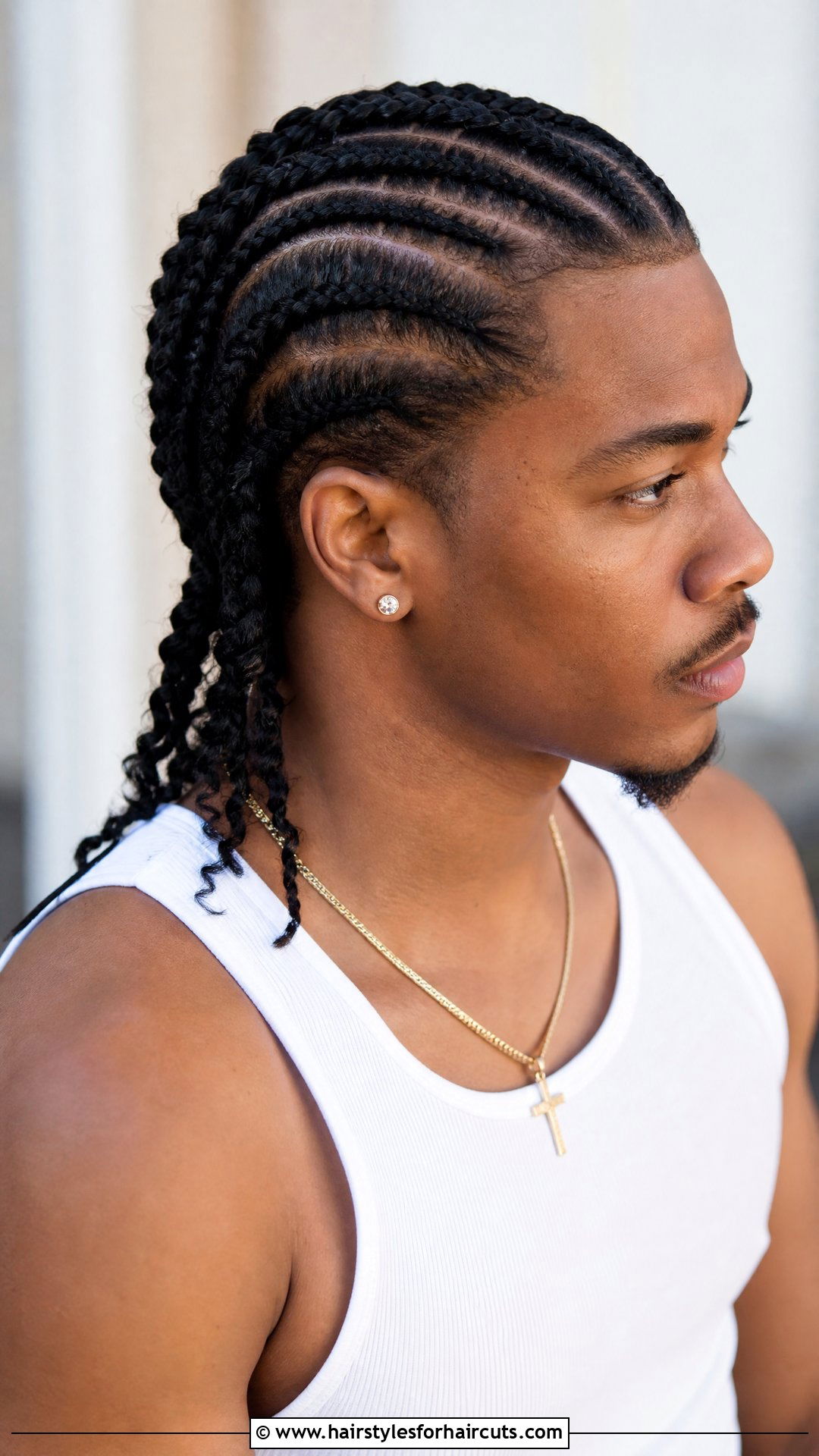 Braided Long Hair - 25 long hair receding hairline haircuts - 25 long hair receding hairline haircuts