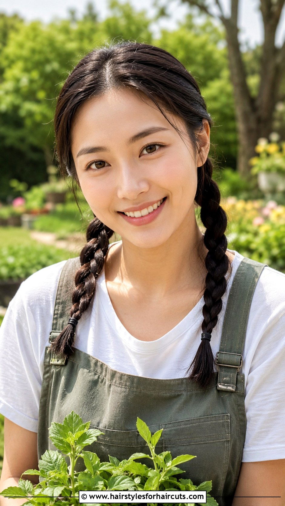 Braided Low Pigtails - 25 sporty hairstyles for medium hair - 25 sporty hairstyles for medium hair