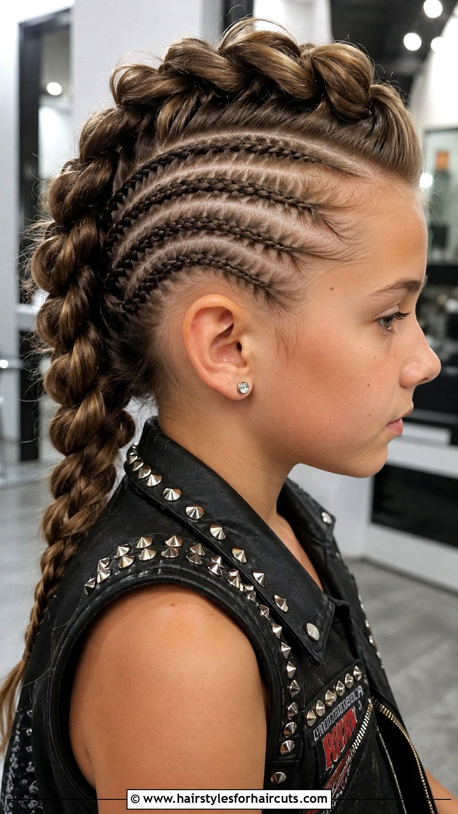Braided Mohawk - 25 african hairstyles girl - 25 african hairstyles girl