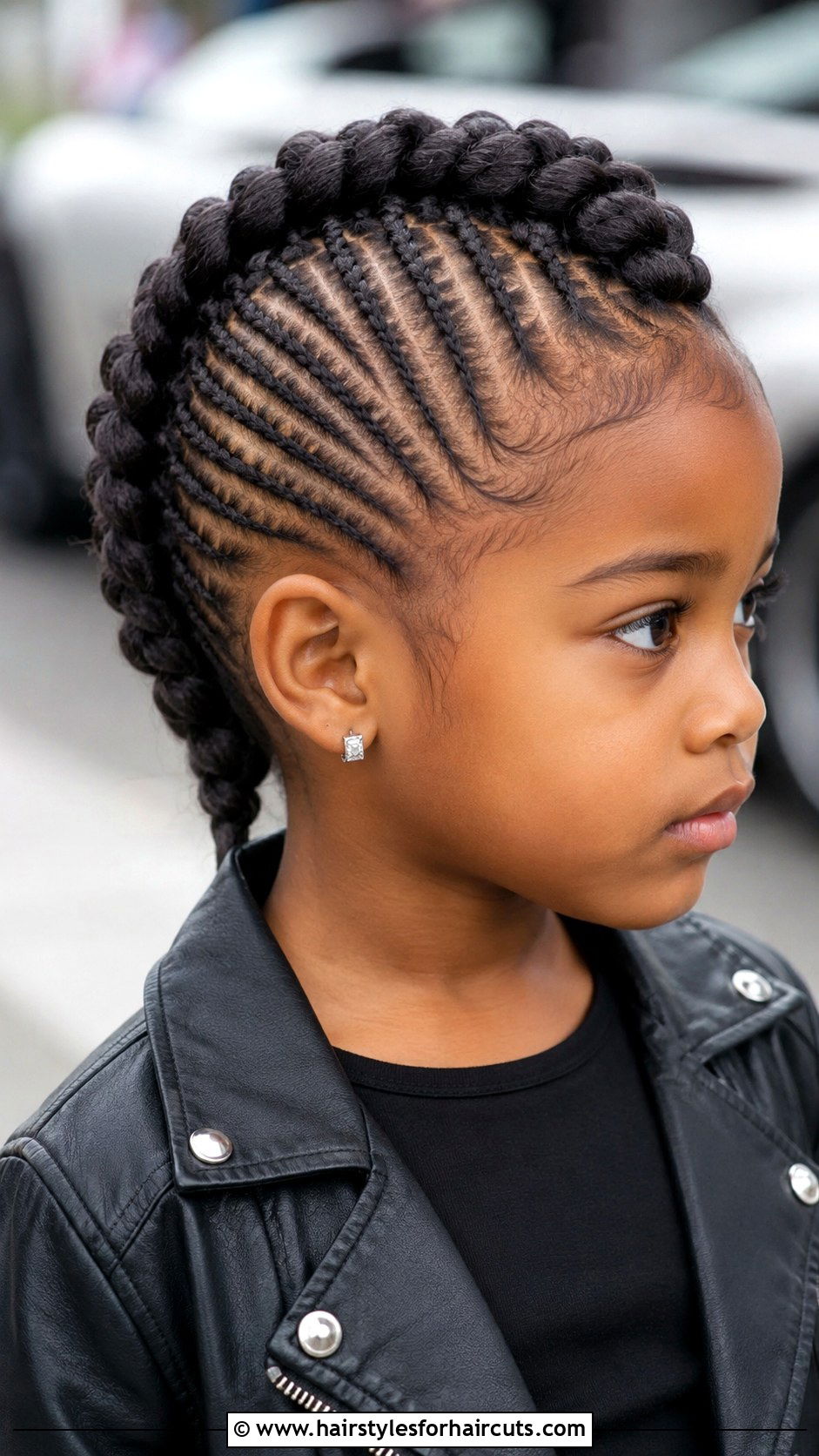 Braided Mohawk - 25 hairstyles for little black girls - 25 hairstyles for little black girls