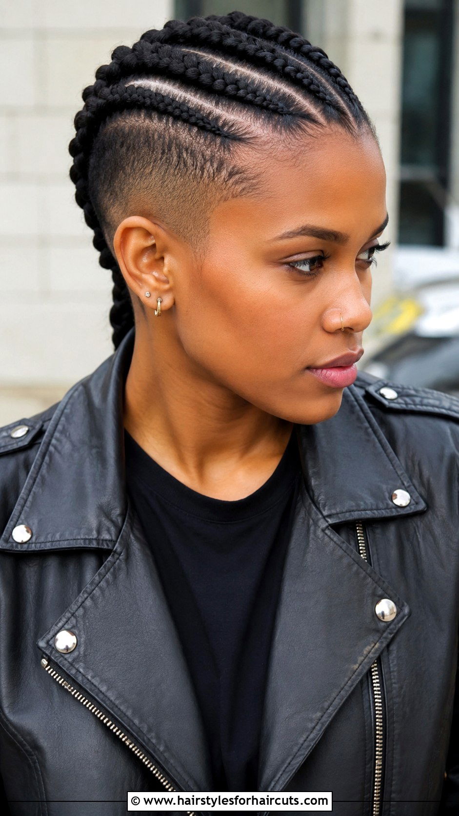 Braided Mohawk - 25 braided hairstyles for short 4c natural hair - 25 braided hairstyles for short 4c natural hair