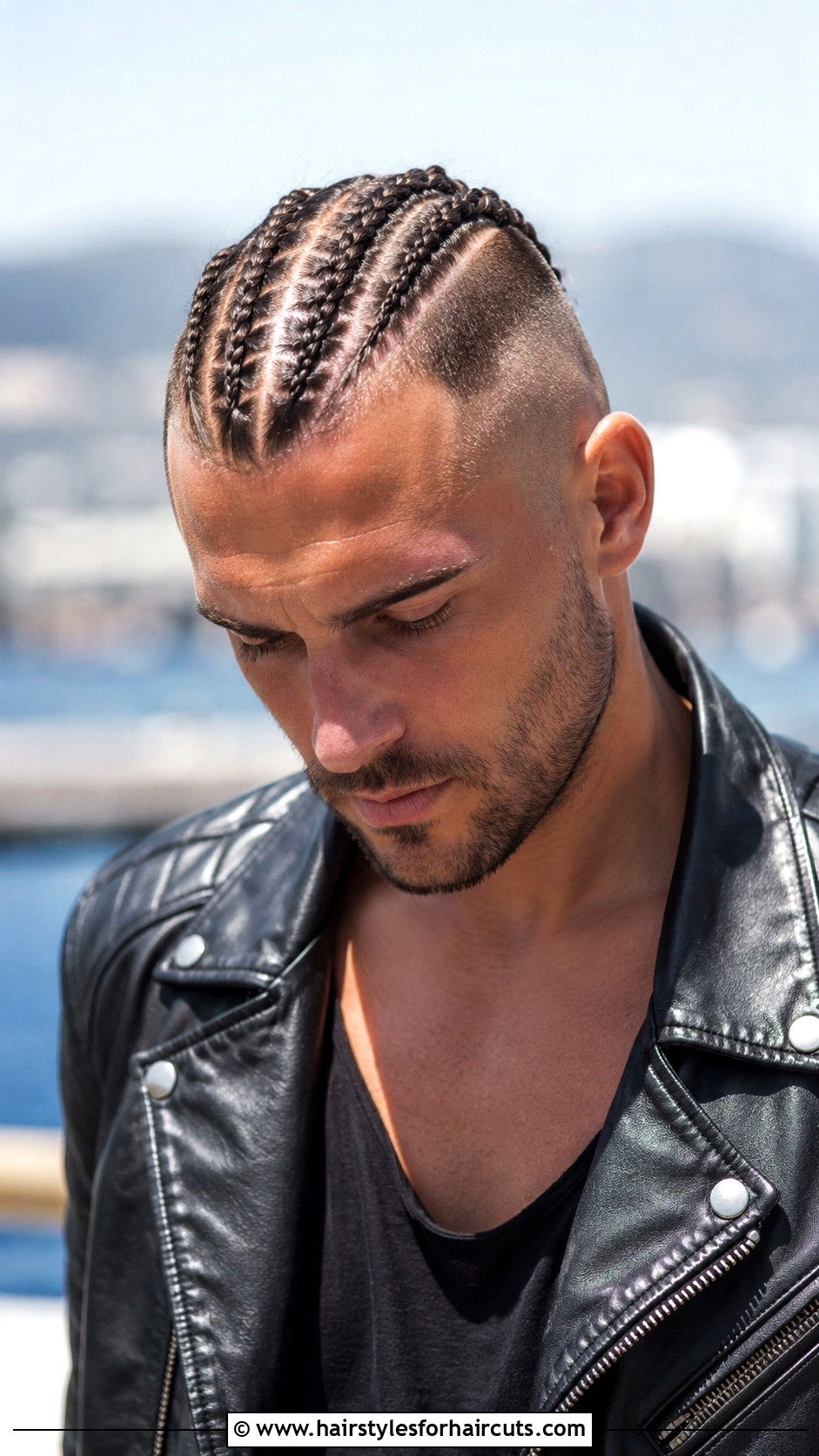 Braided Mohawk Biker Haircut - 25 biker haircuts - 25 biker haircuts