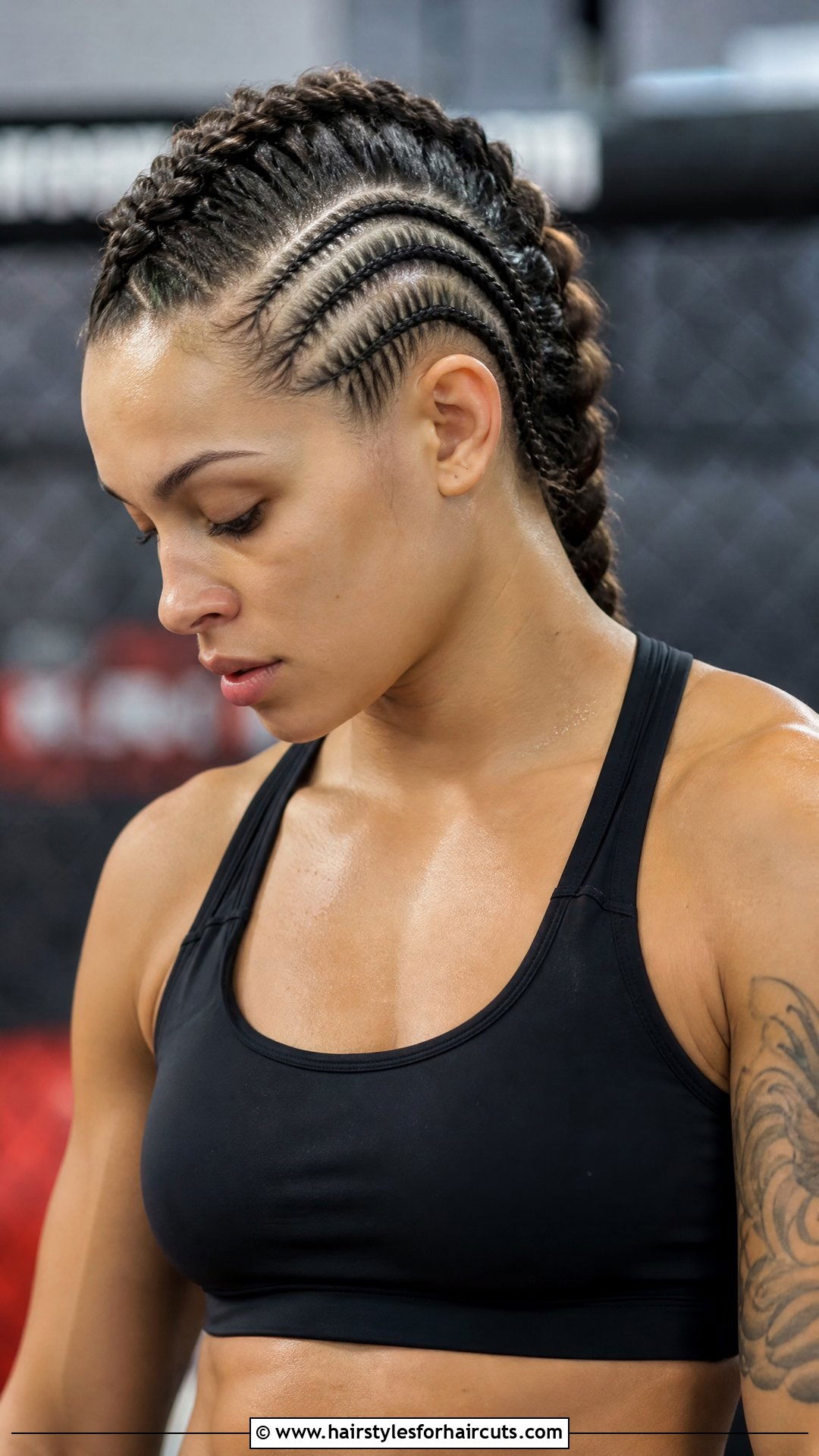 Braided Mohawk For Wrestling - 25 wrestling hairstyles - 25 wrestling hairstyles