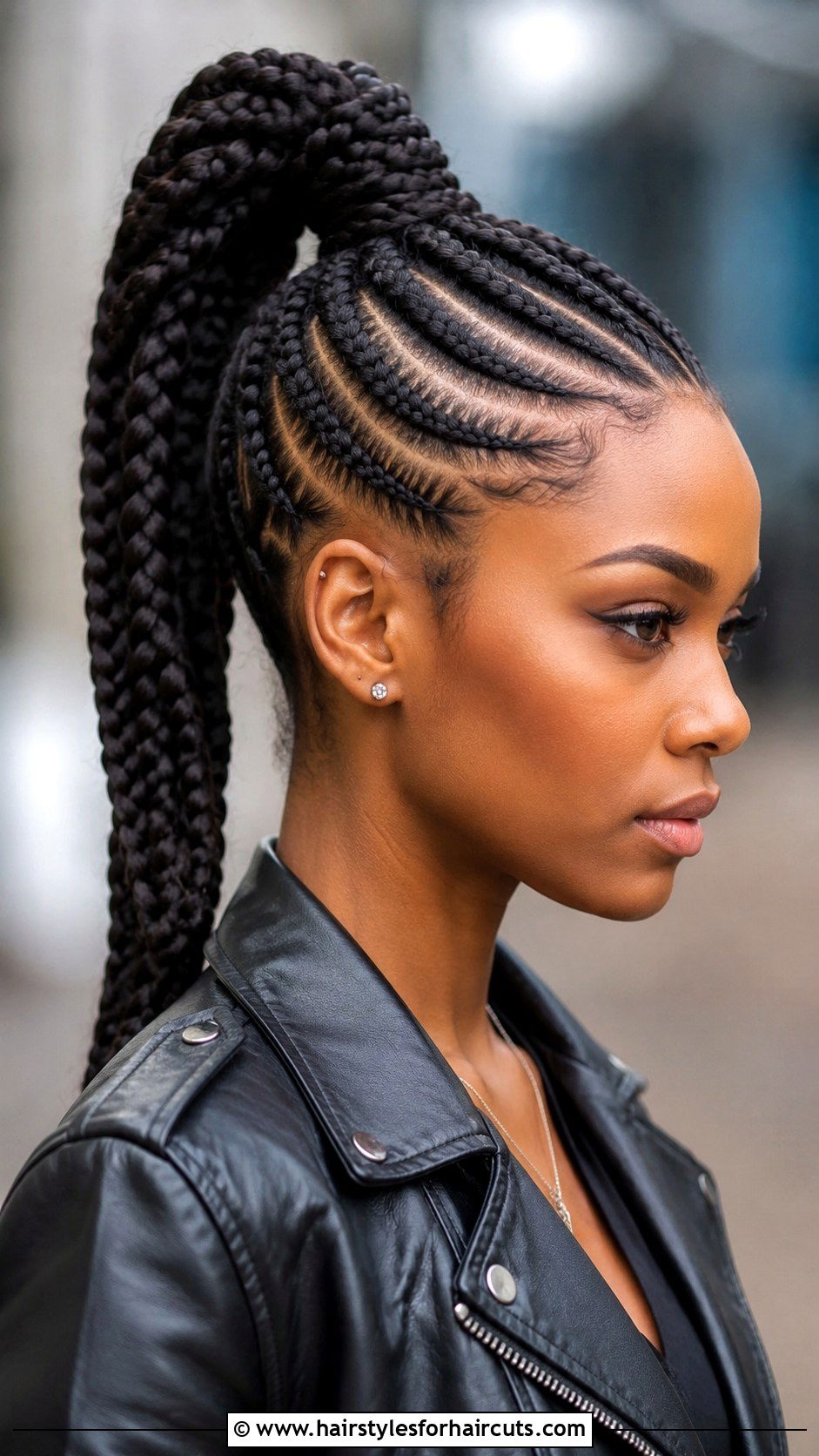 Braided Mohawk Ponytail - 25 black hair ponytail hairstyles - 25 black hair ponytail hairstyles