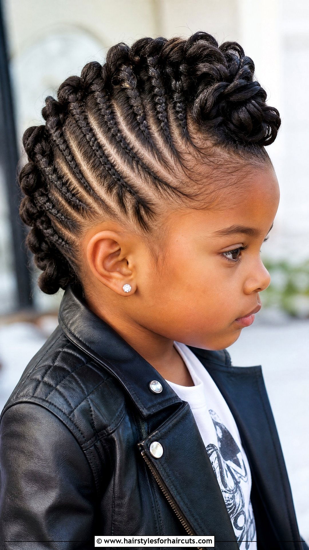 Braided Mohawk With Twist - 25 little girl braided hairstyles with natural hair - 25 little girl braided hairstyles with natural hair
