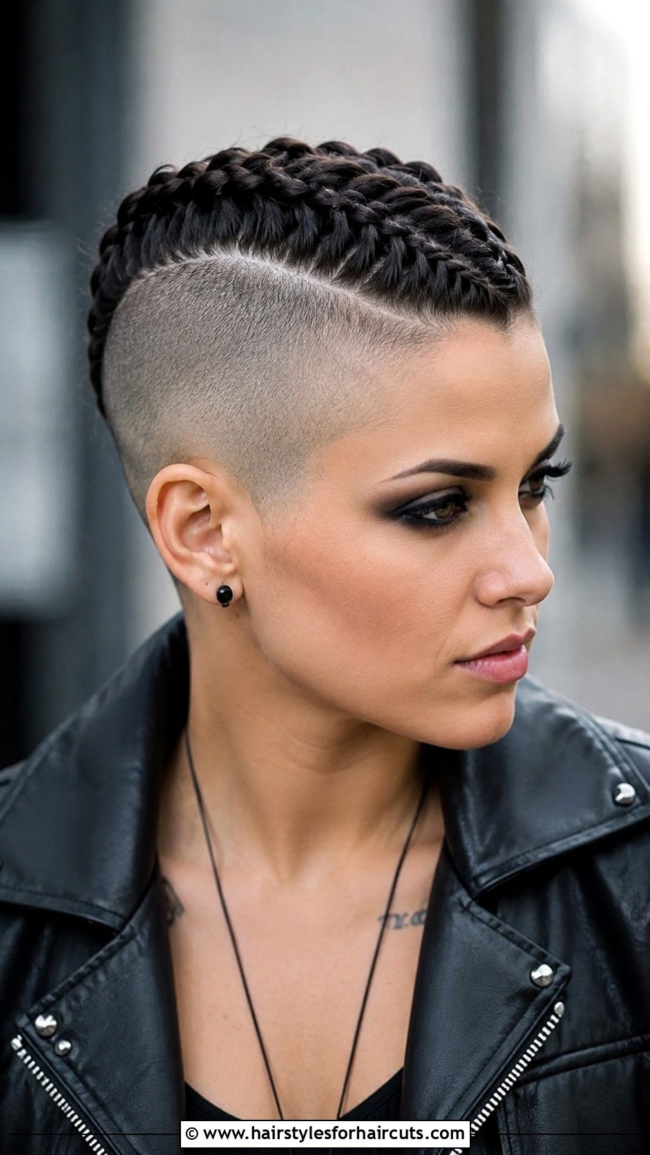 Braided Mohawk With Undercut - 25 cursed haircuts - 25 cursed haircuts
