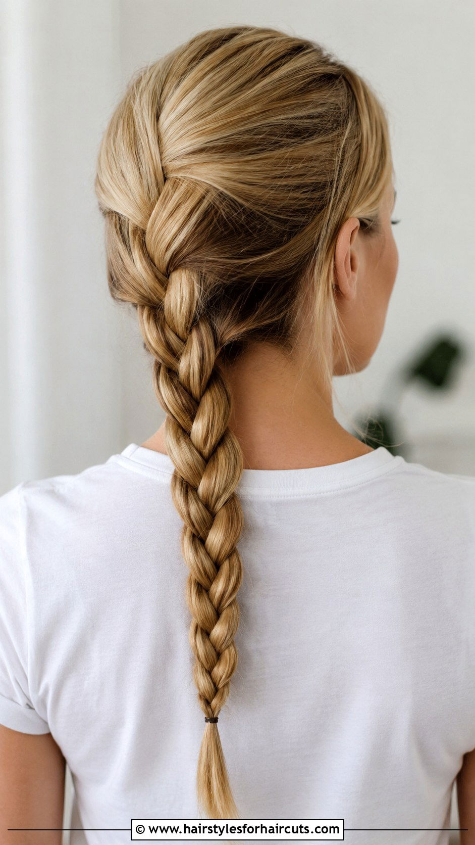 Braided Ponytail - 25 protective hairstyles for straight hair - 25 protective hairstyles for straight hair