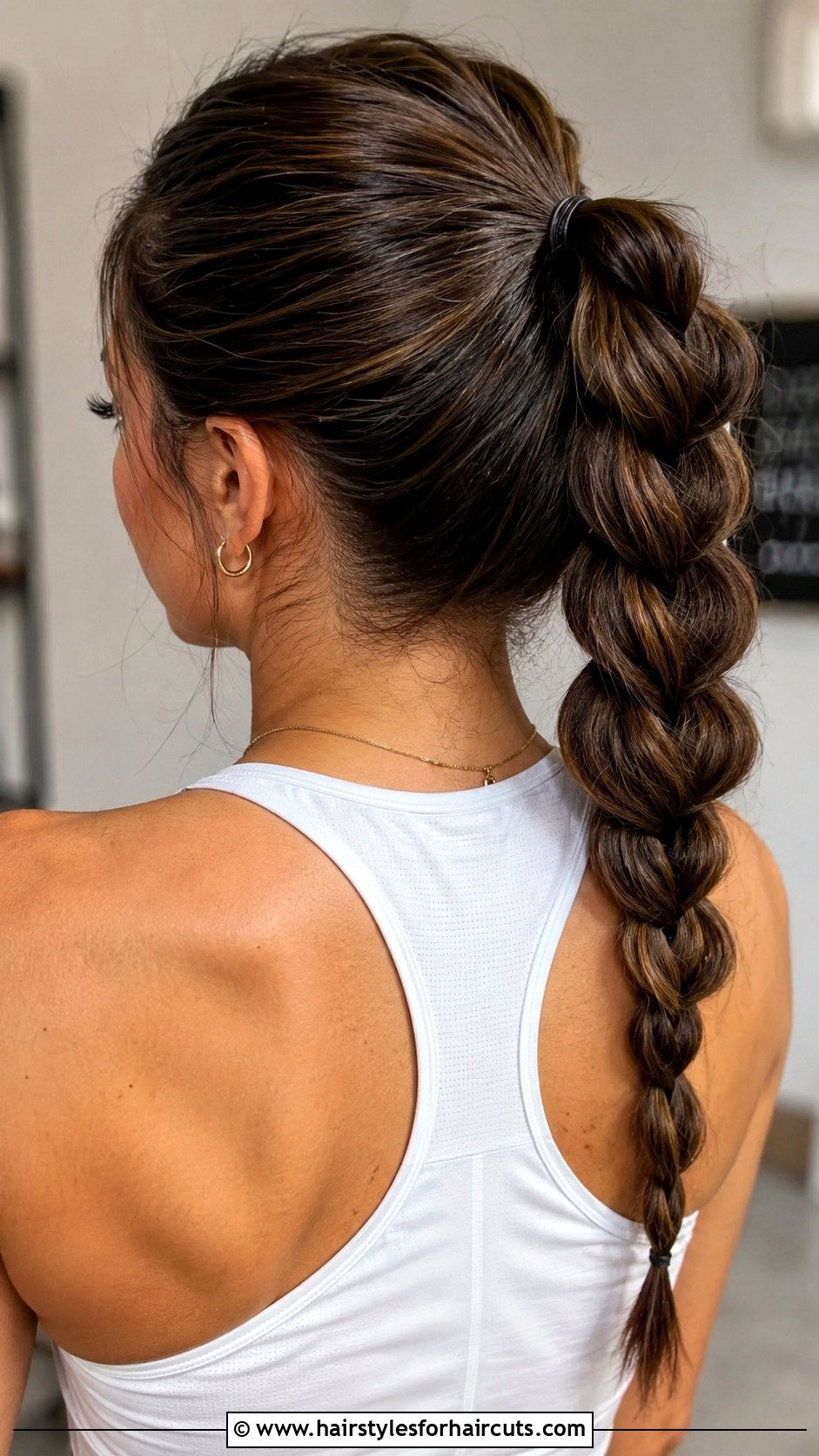 Braided Ponytail - 25 cute hairstyles - 25 cute hairstyles