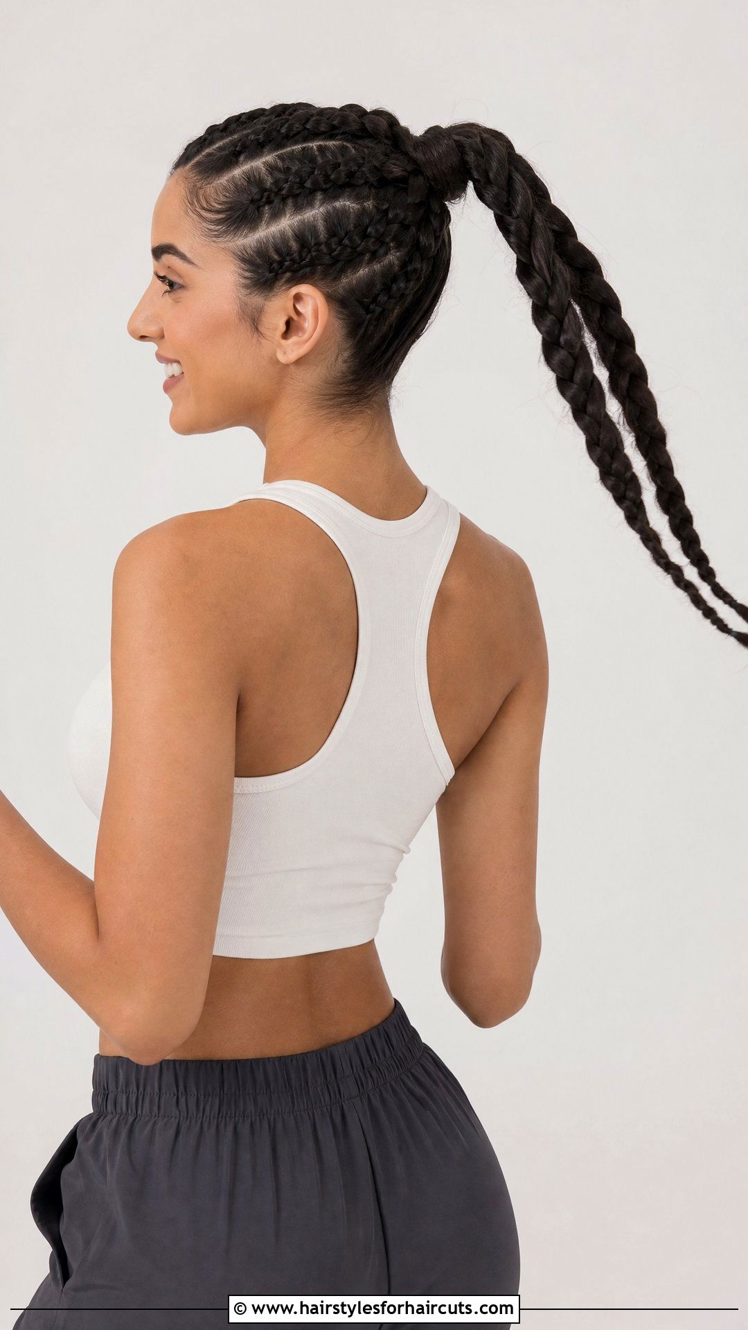 Braided Ponytail - 25 african braiding hairstyles - 25 african braiding hairstyles