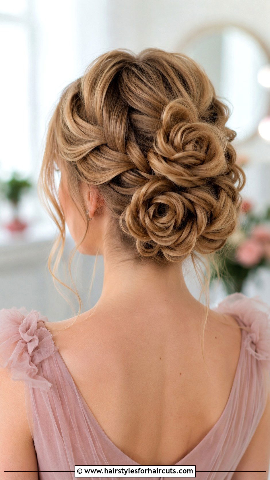 Braided Rose Updo - 25 complex hairstyles - 25 complex hairstyles