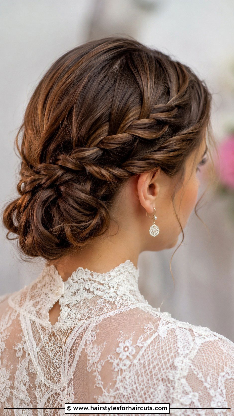 Braided Side Bun - 25 hair to the side wedding hairstyles - 25 hair to the side wedding hairstyles
