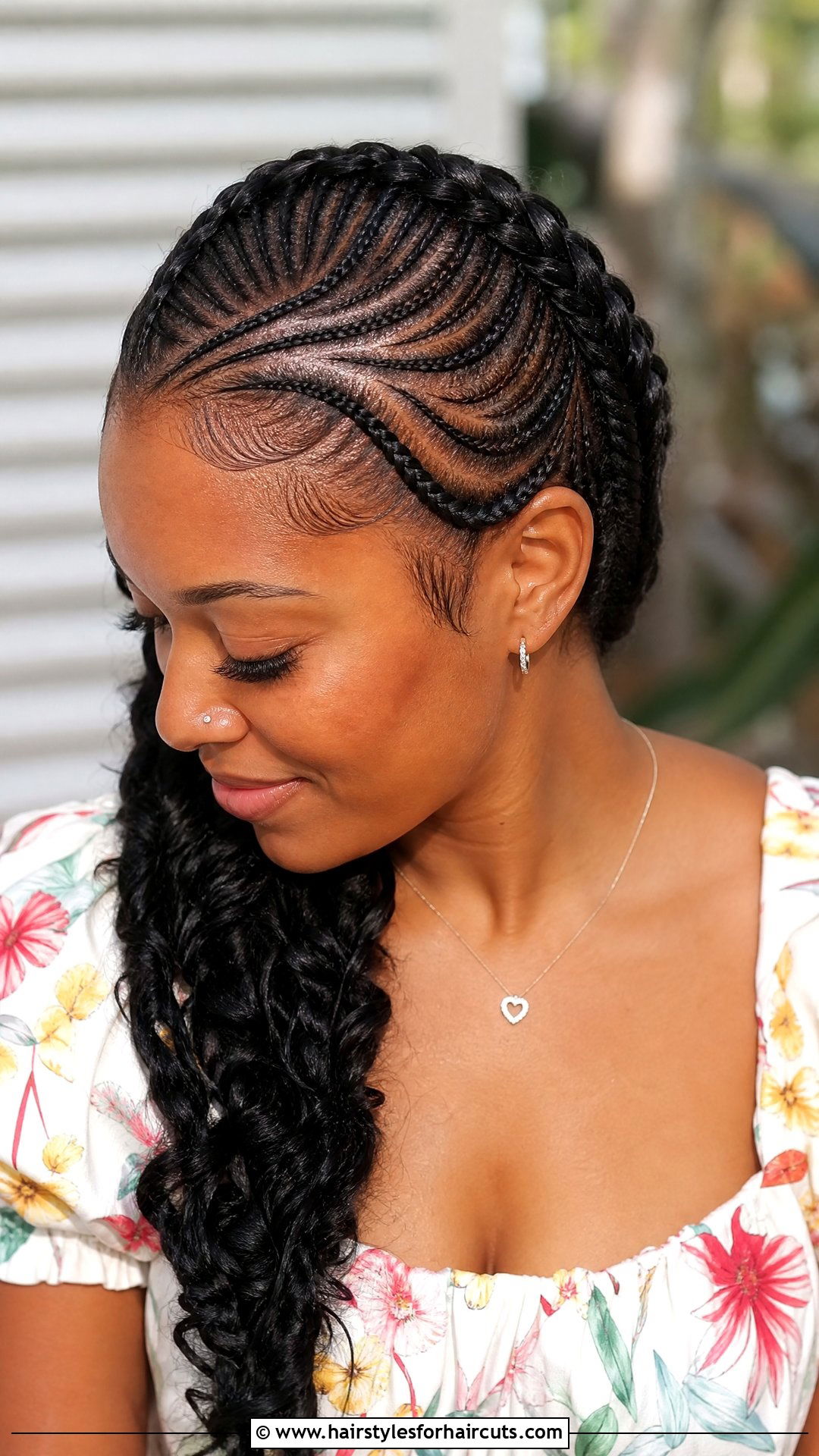 Braided Swoop Hairstyle - 25 swoop hairstyles - 25 swoop hairstyles