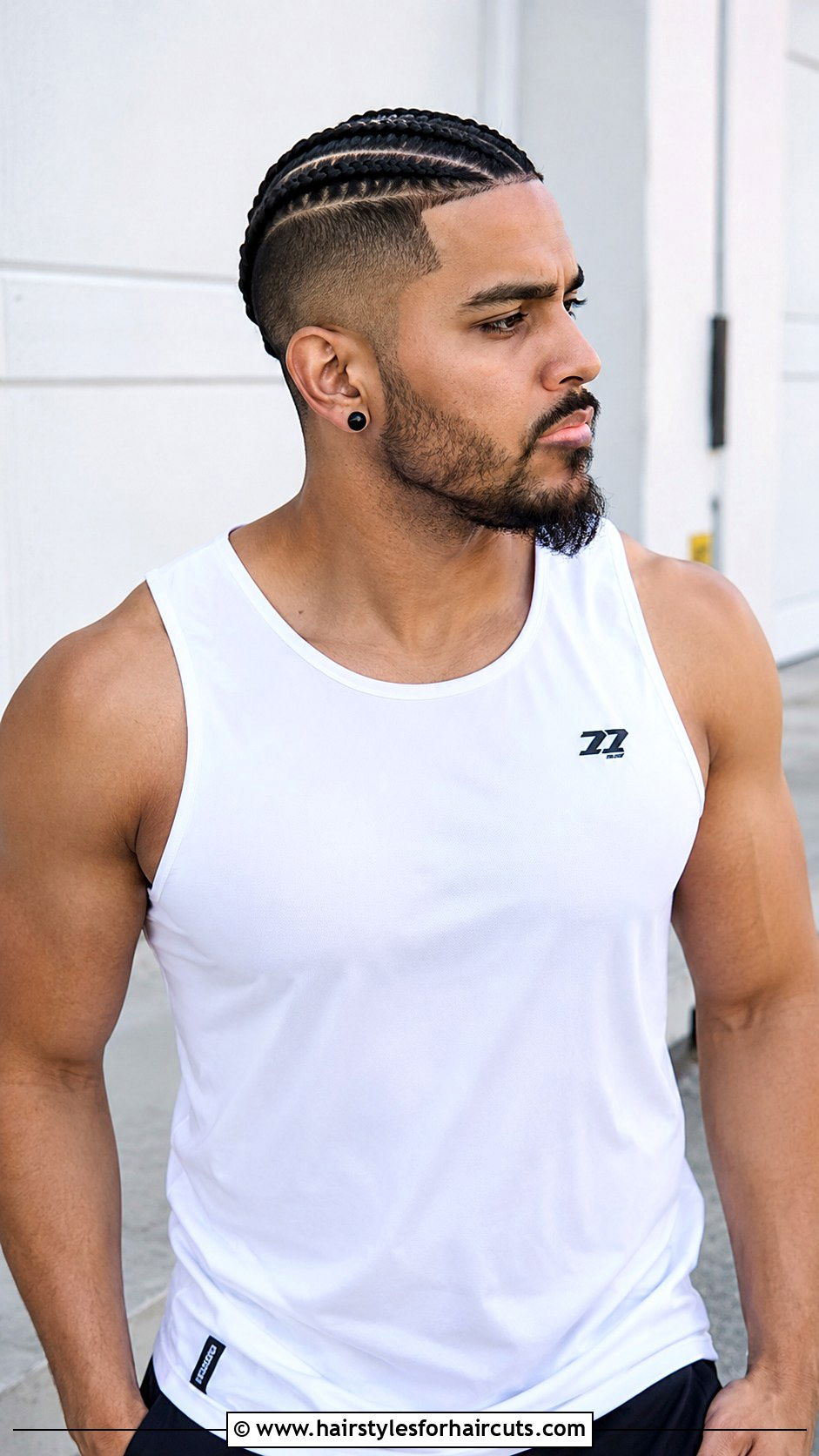 Braided Top With Shaved Sides - 25 baseball haircuts - 25 baseball haircuts