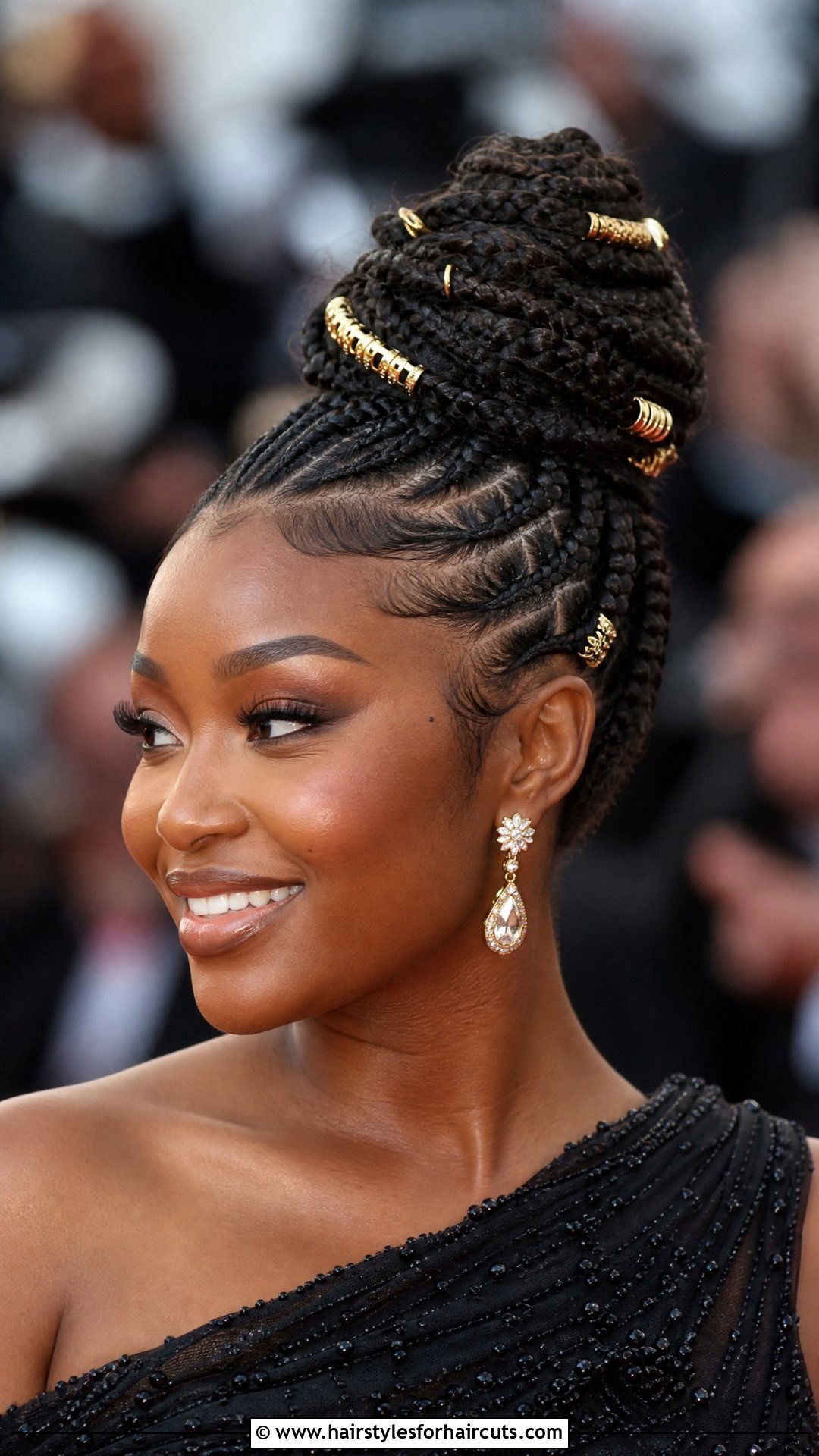 Braided Updo Protective Hairstyle - 25 protective hairstyles - 25 protective hairstyles