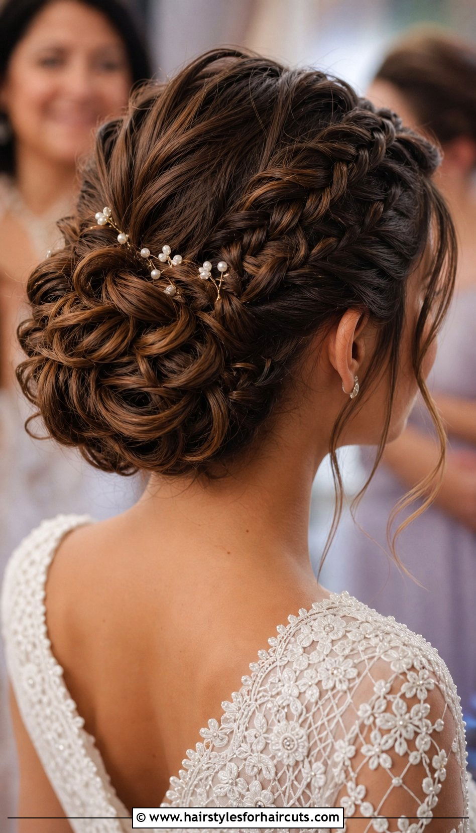 Braided Updo Wedding Hairstyle - 25 wedding hairstyles long - 25 wedding hairstyles long