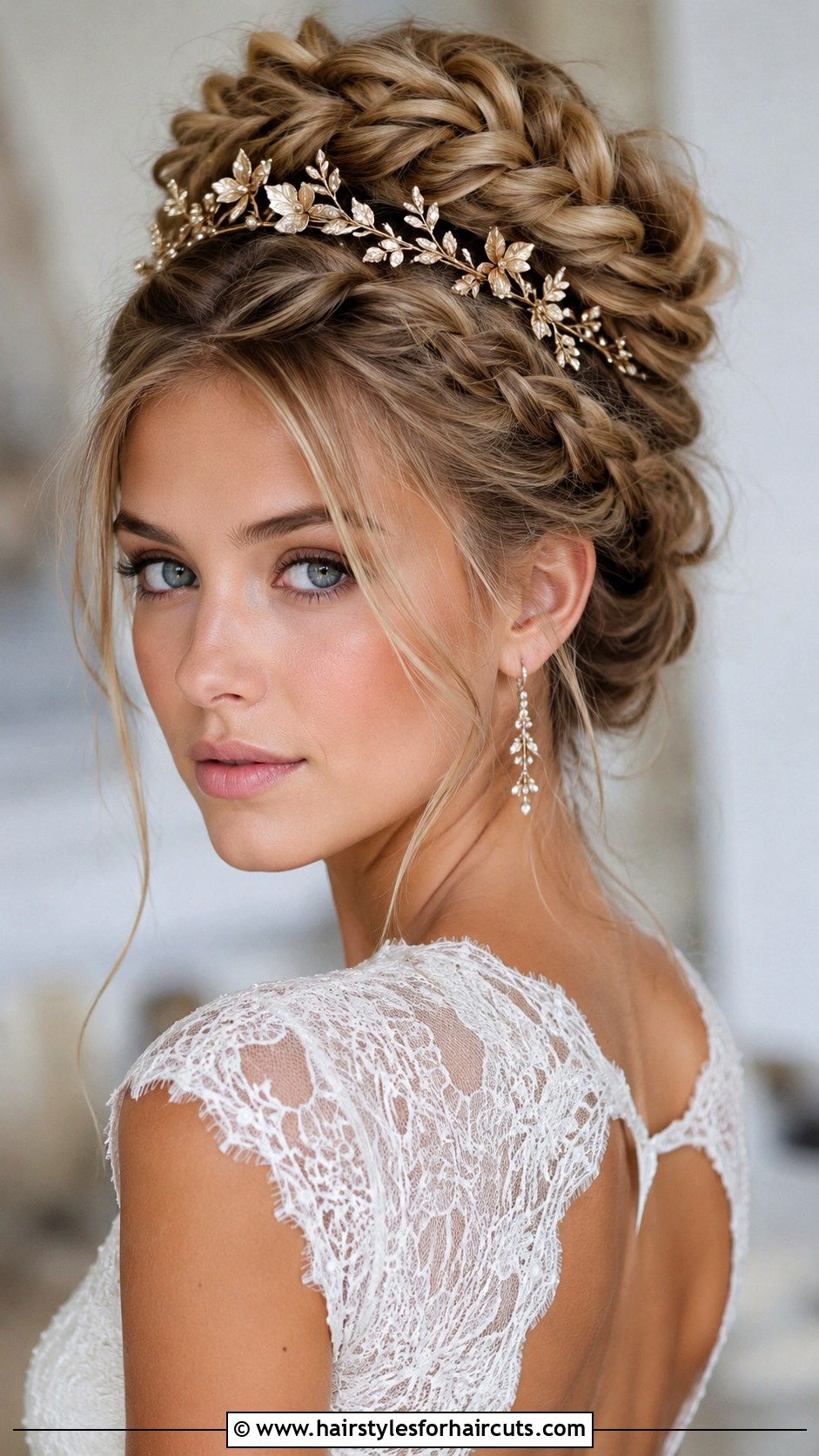Braided Updo With Tiara - 25 tiara hairstyles - 25 tiara hairstyles