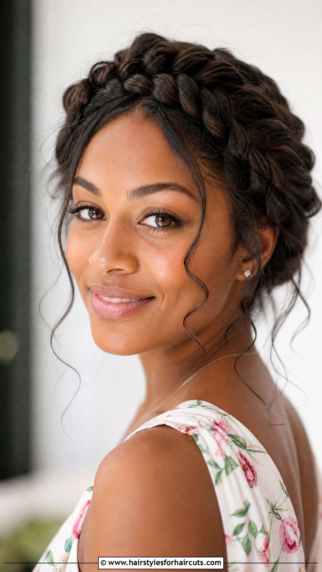 Bridal Crown Braid Natural Hair - 25 wedding hairstyles for afro hair - 25 wedding hairstyles for afro hair