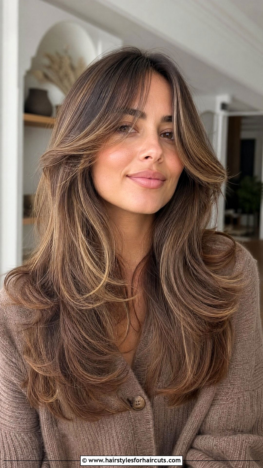 Bronde Curtain Bangs Long Butterfly Haircut - 25 butterfly haircuts with curtain bangs long hair - 25 butterfly haircuts with curtain bangs long hair