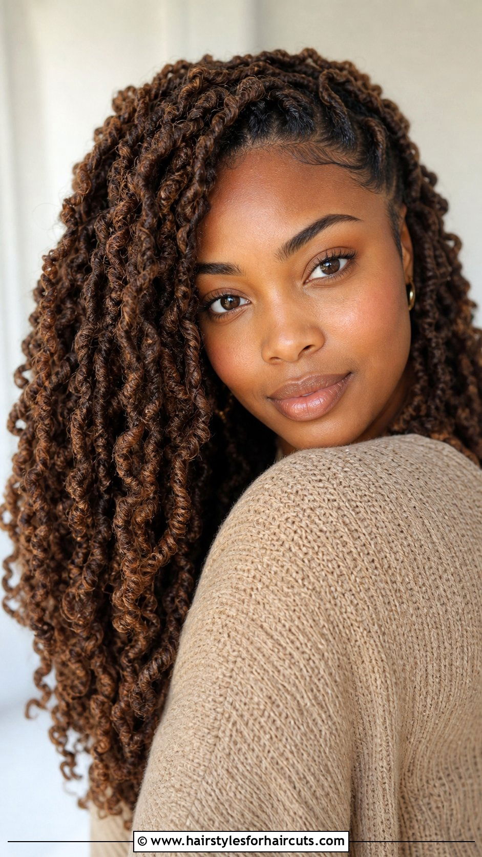 Brown Butterfly Locs Crochet - 25 butterfly locs crochet hairstyles - 25 butterfly locs crochet hairstyles