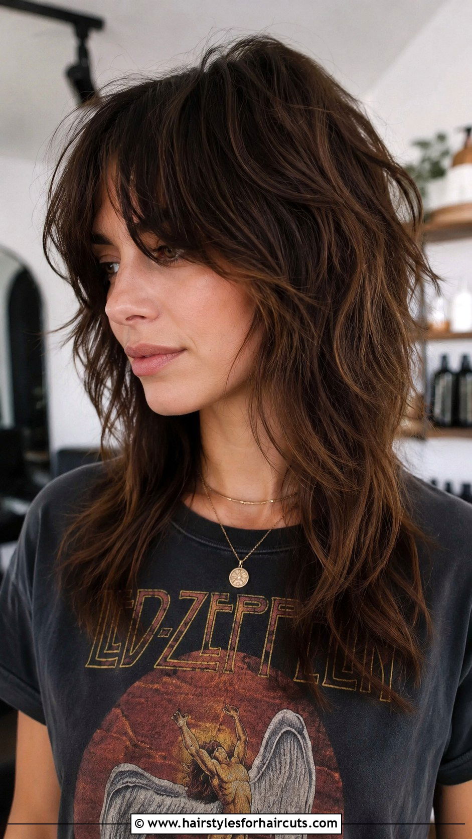 Brown Wolf Cut - 25 brown hair haircuts - 25 brown hair haircuts