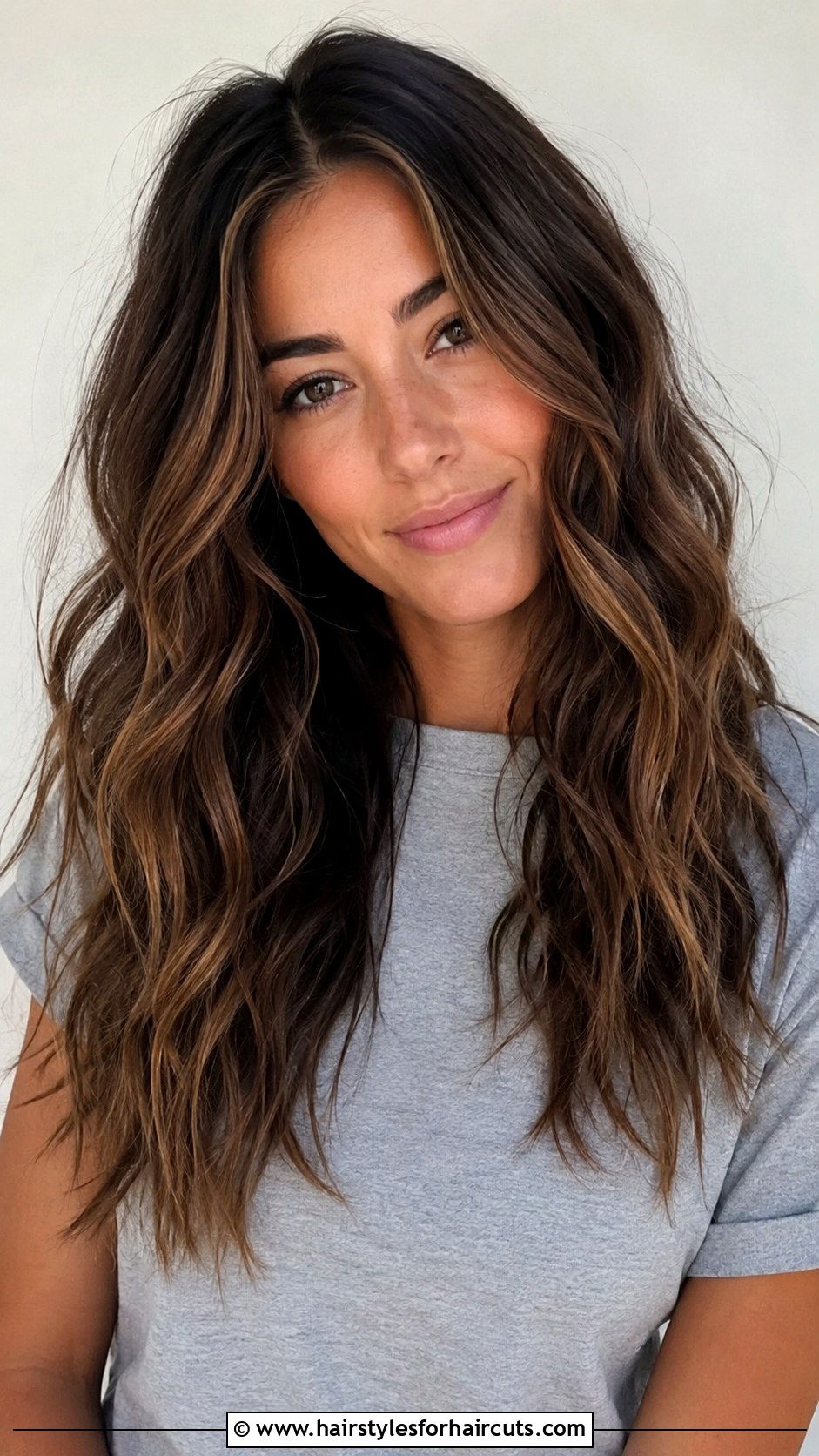 Brunette Beachy Waves - 25 beachy wave hairstyles - 25 beachy wave hairstyles