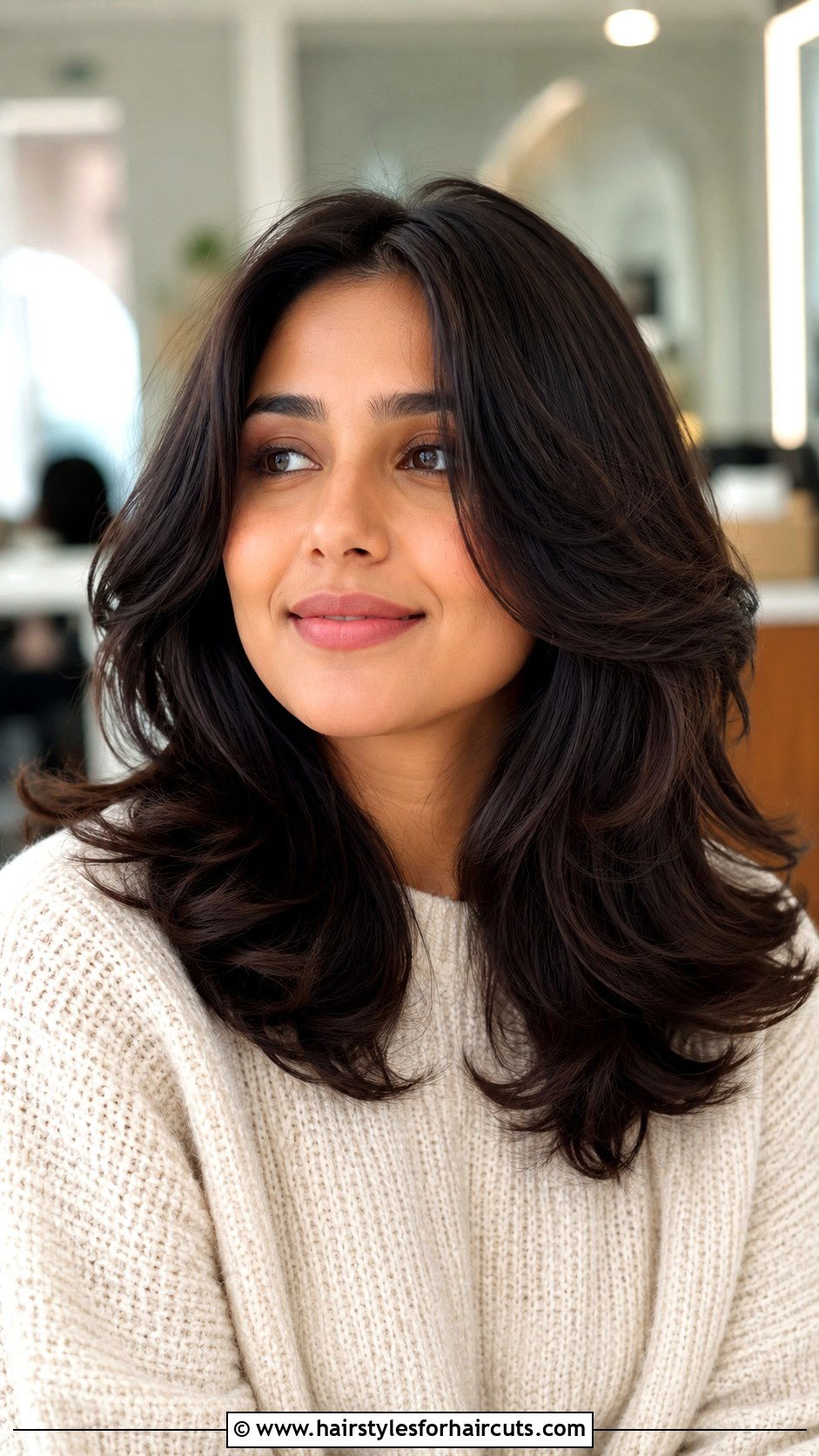 Brunette Butterfly Haircut - 25 butterfly haircuts - 25 butterfly haircuts