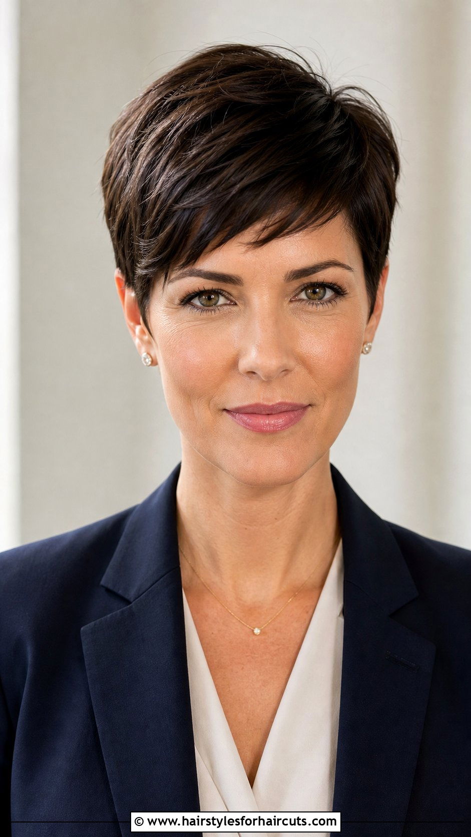 Brunette Pixie Cut - 25 pixie haircuts for women - 25 pixie haircuts for women