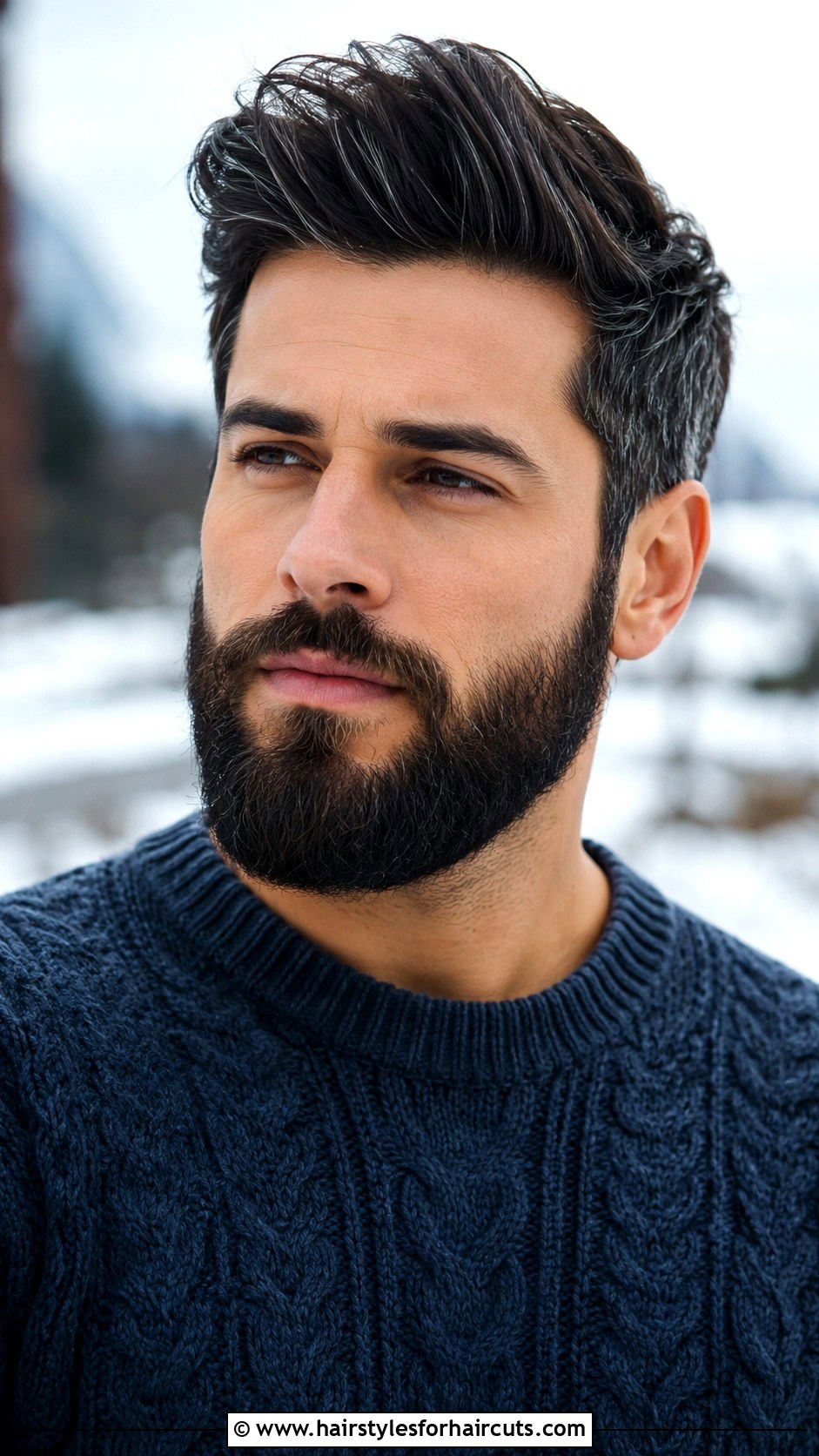 Brush Up With Beard - 25 brush haircuts - 25 brush haircuts