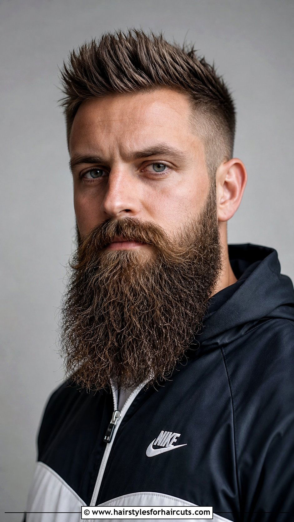 Brush Up With Long Beard - 25 long beard short hairstyles - 25 long beard short hairstyles