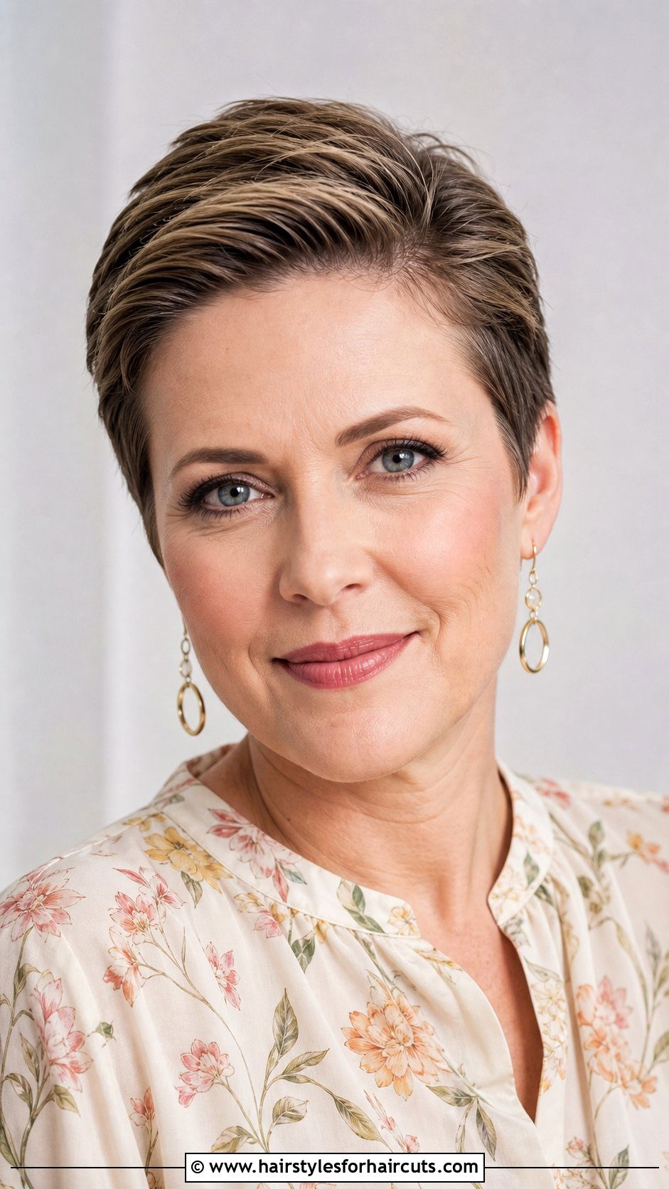 Brushed Back Pixie Cut For Thin Hair - 25 over 60 haircuts for thin hair - 25 over 60 haircuts for thin hair