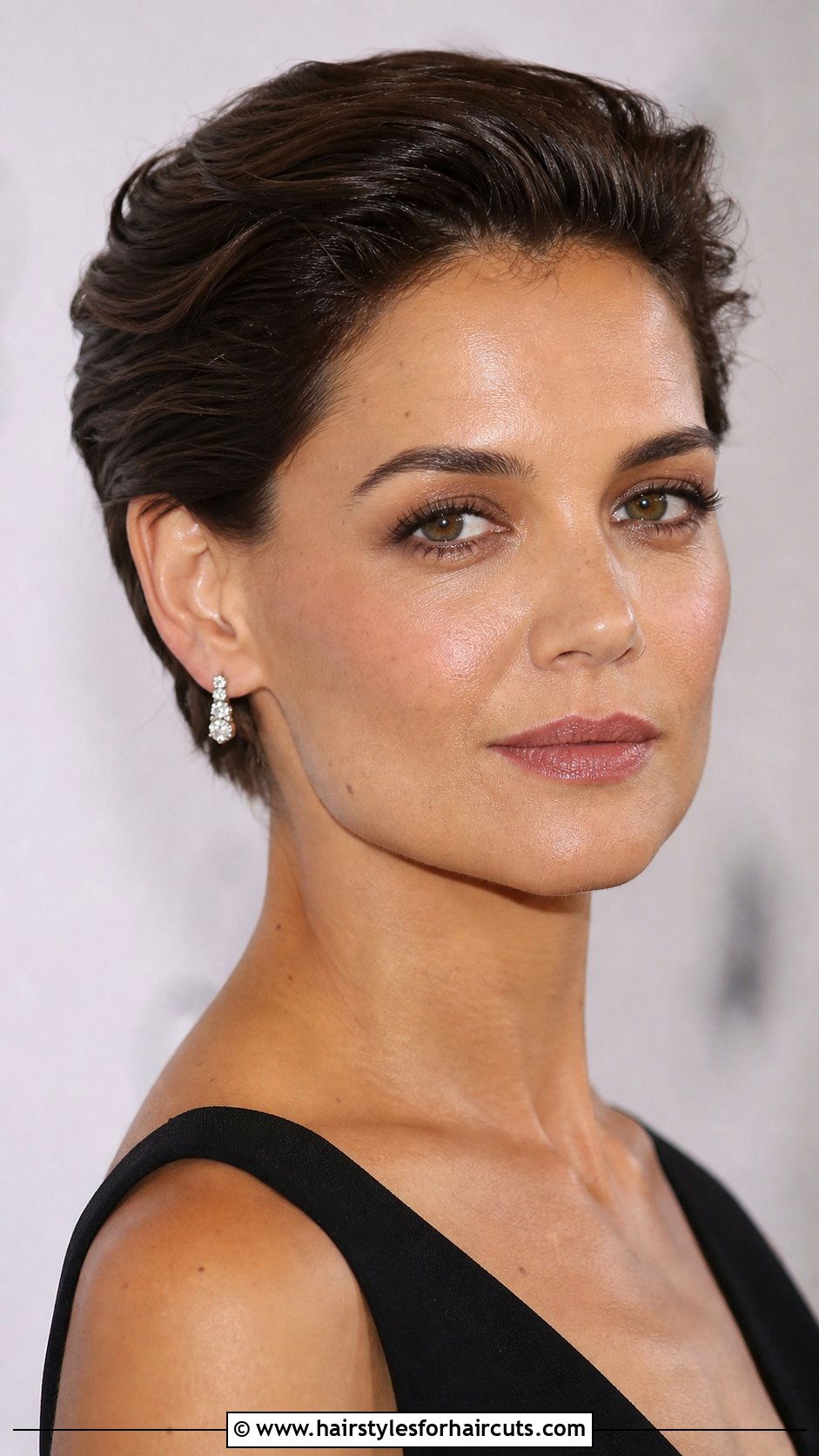 Brushed Back Pixie Cut - 25 hairstyles for gray hair over 70 - 25 hairstyles for gray hair over 70