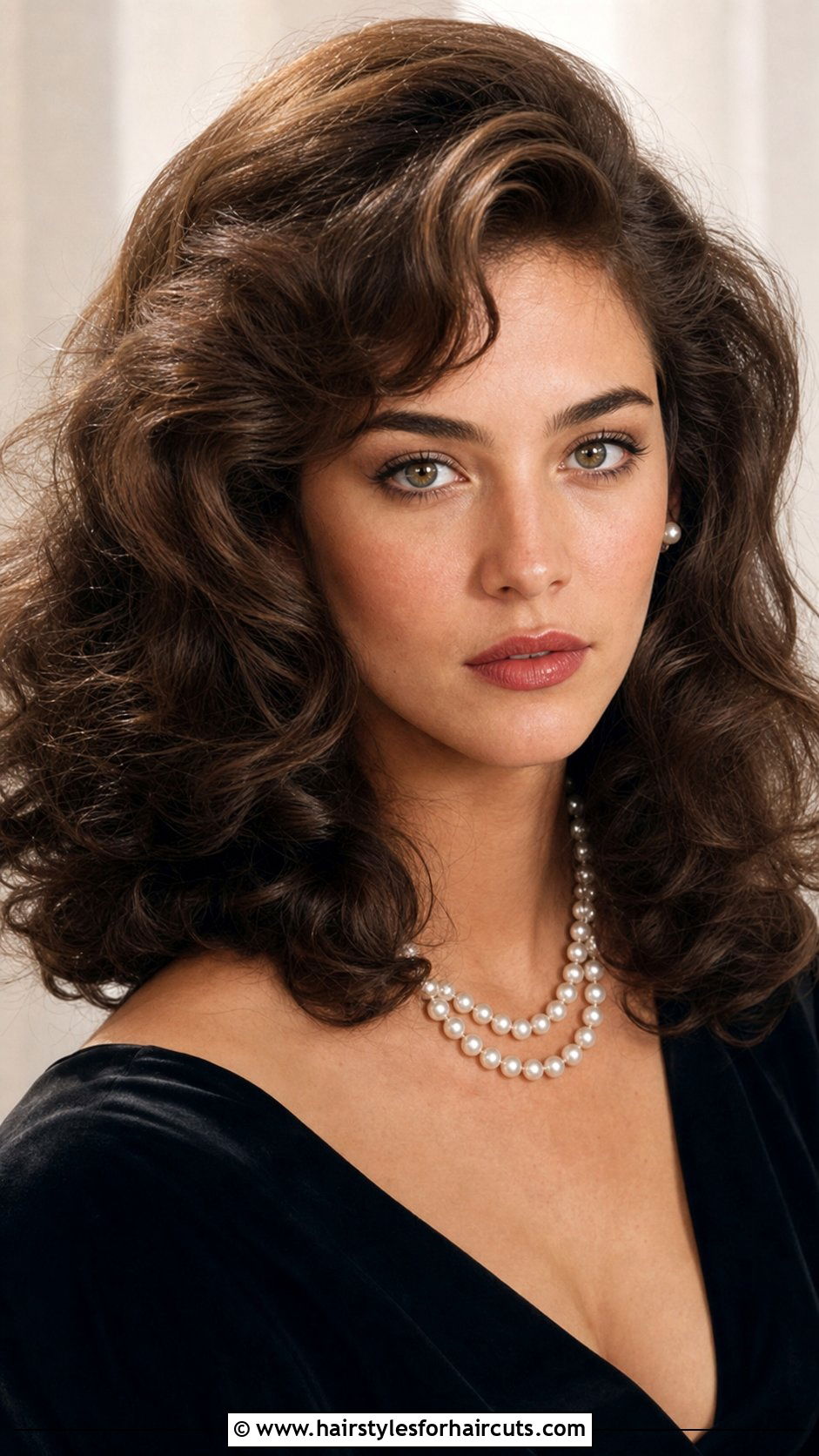 Brushed Out Curls - 25 hairstyles for over 70 - 25 hairstyles for over 70