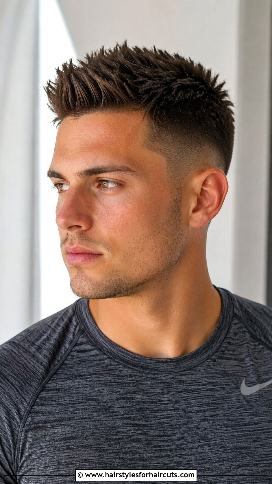 Brushed Up Spikes - 25 baseball haircuts - 25 baseball haircuts