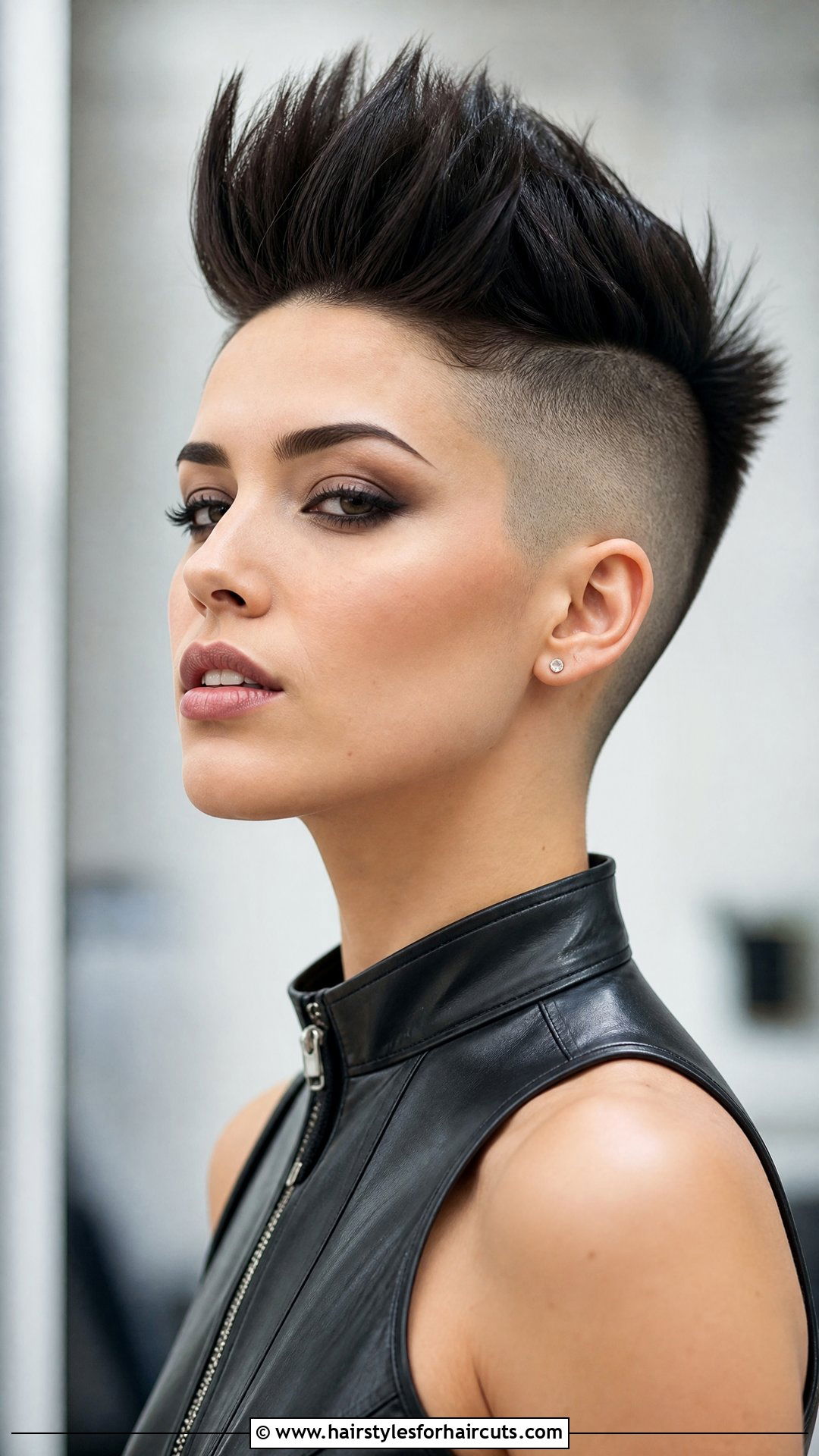 Brushed Up Undercut Haircut - 25 haircuts off - 25 haircuts off
