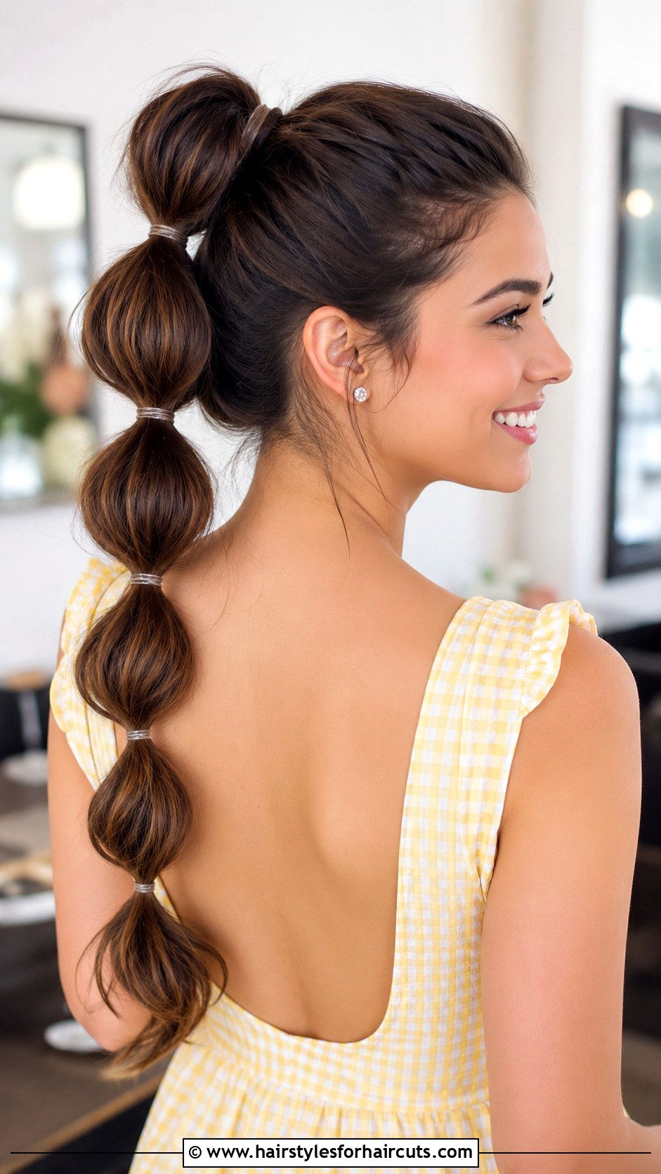 Bubble Braid - 25 bridesmaid hairstyles for long hair - 25 bridesmaid hairstyles for long hair