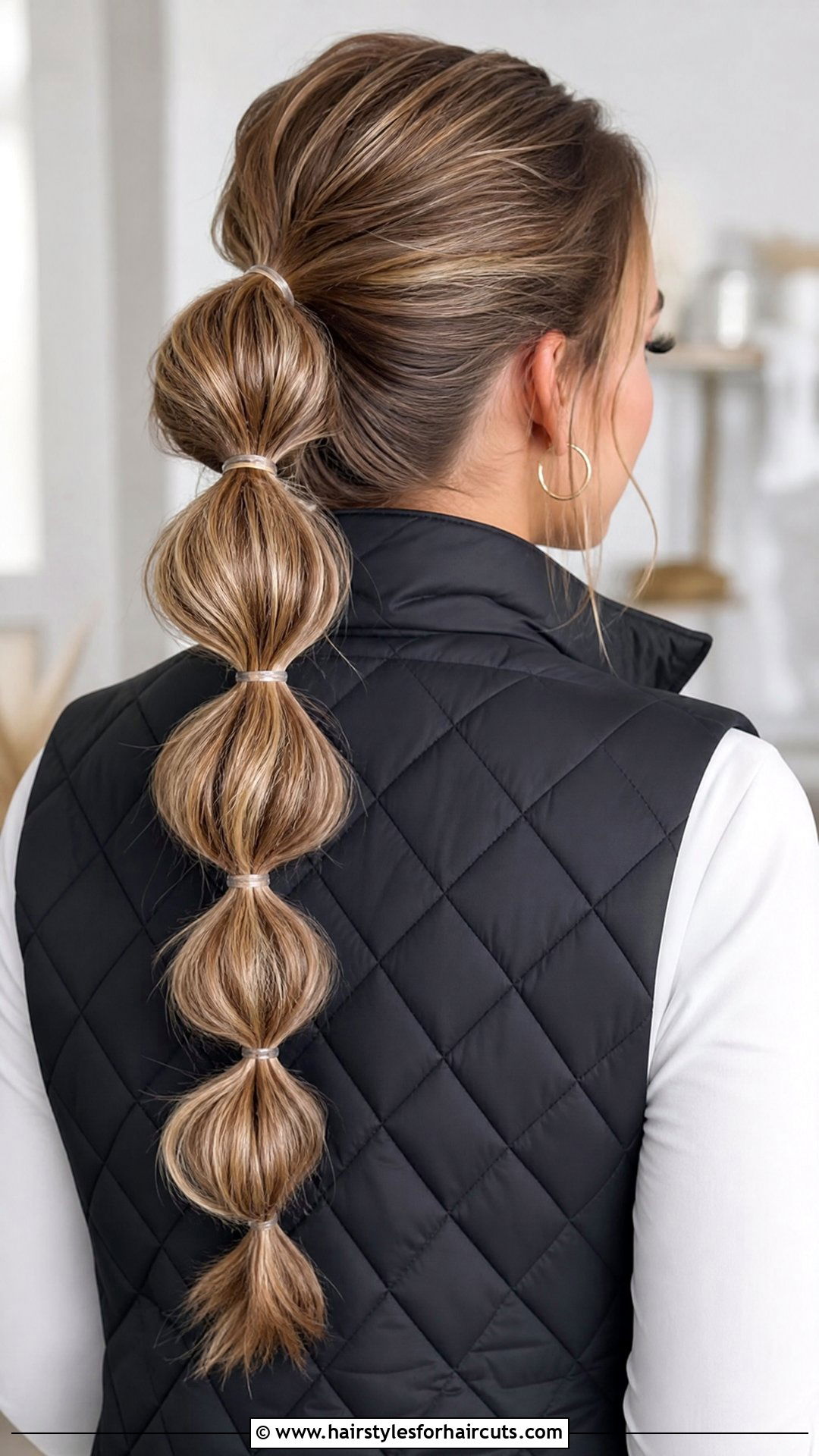 Bubble Braid - 25 winter hairstyles - 25 winter hairstyles