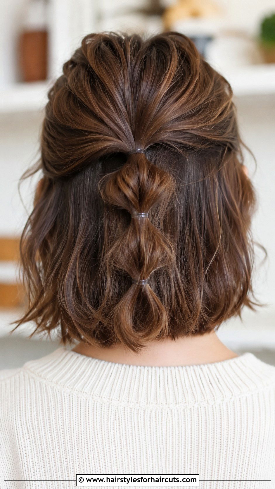 Bubble Braid Bow Short Hair - 25 bow hairstyles for short hair - 25 bow hairstyles for short hair