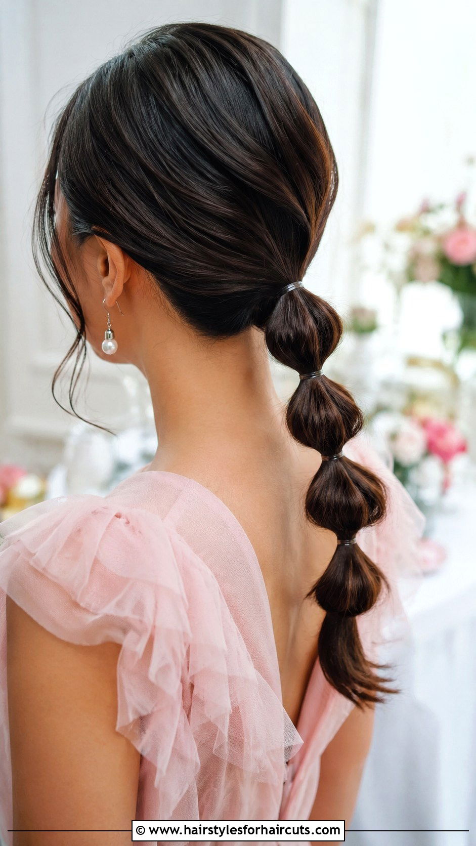 Bubble Braid Down Hairstyle - 25 down prom hairstyles straight hair - 25 down prom hairstyles straight hair