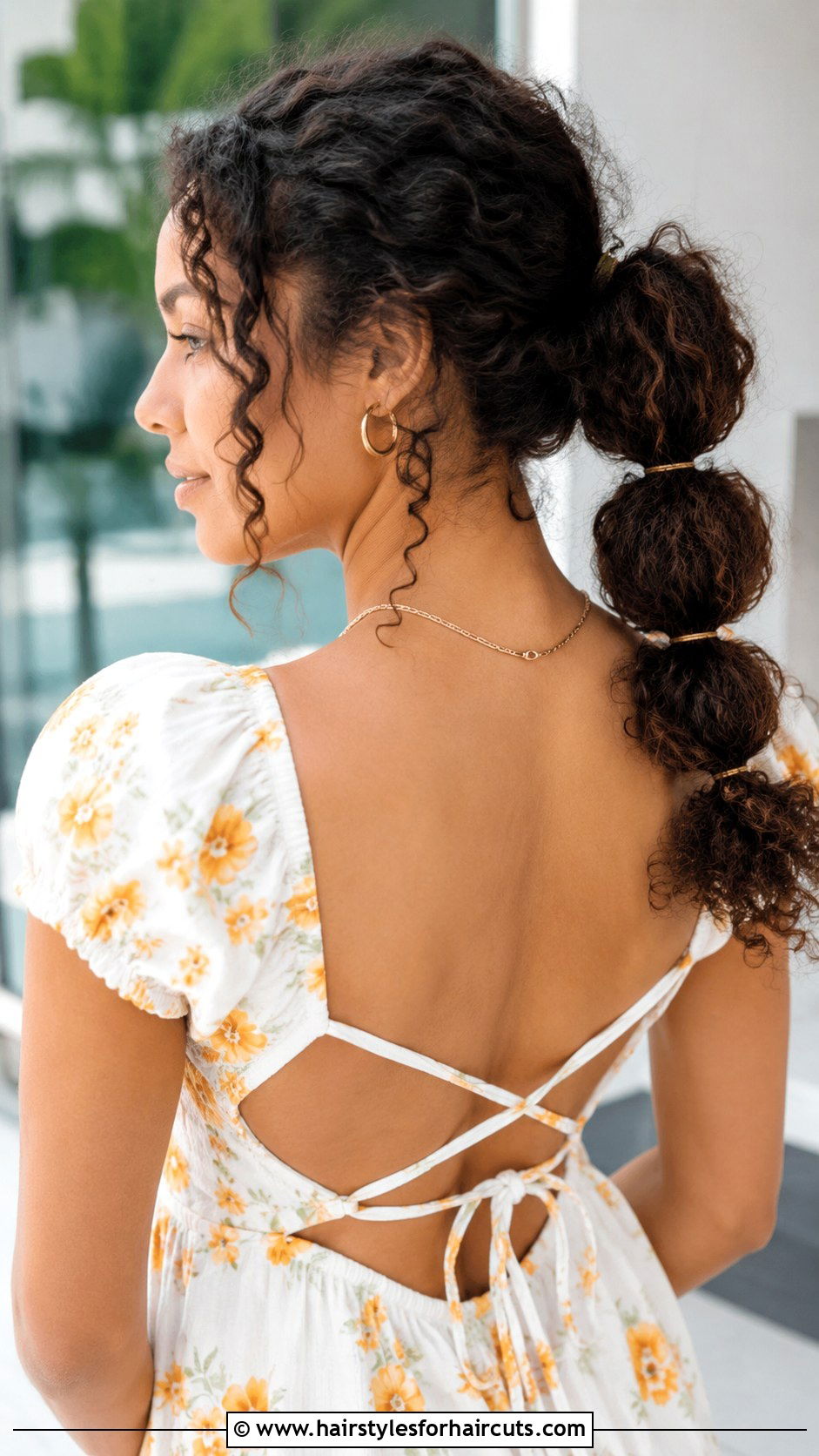 Bubble Braid For Curly Hair - 25 easy summer hairstyles for curly hair - 25 easy summer hairstyles for curly hair