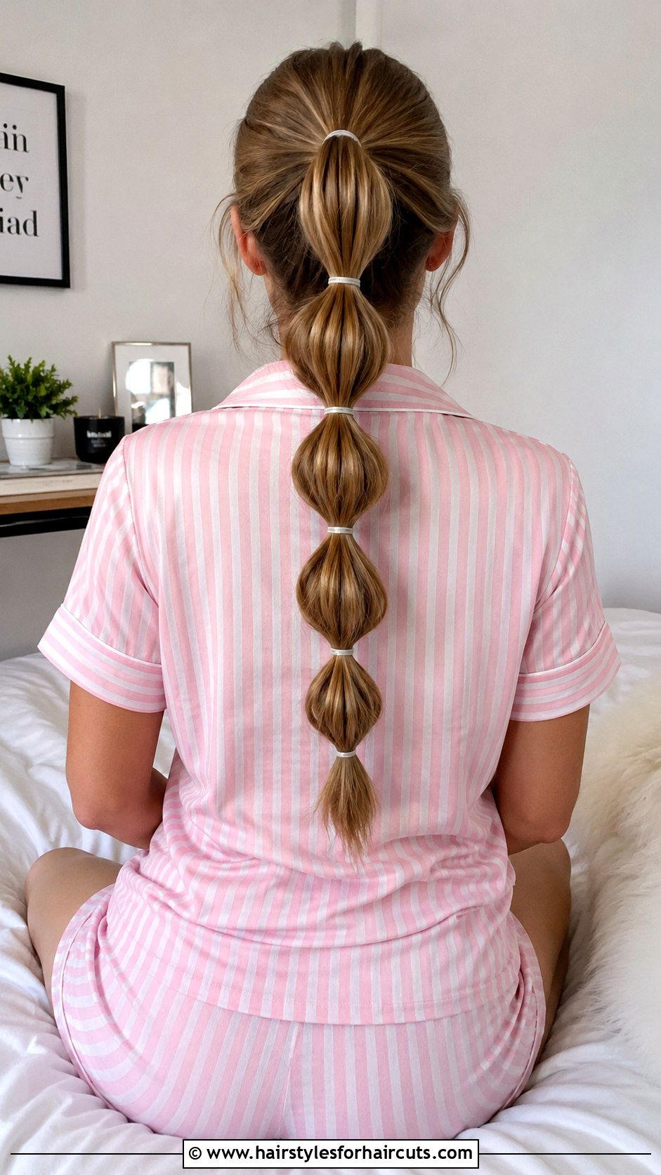Bubble Braid For Sleep - 25 bedtime hairstyles for long hair - 25 bedtime hairstyles for long hair