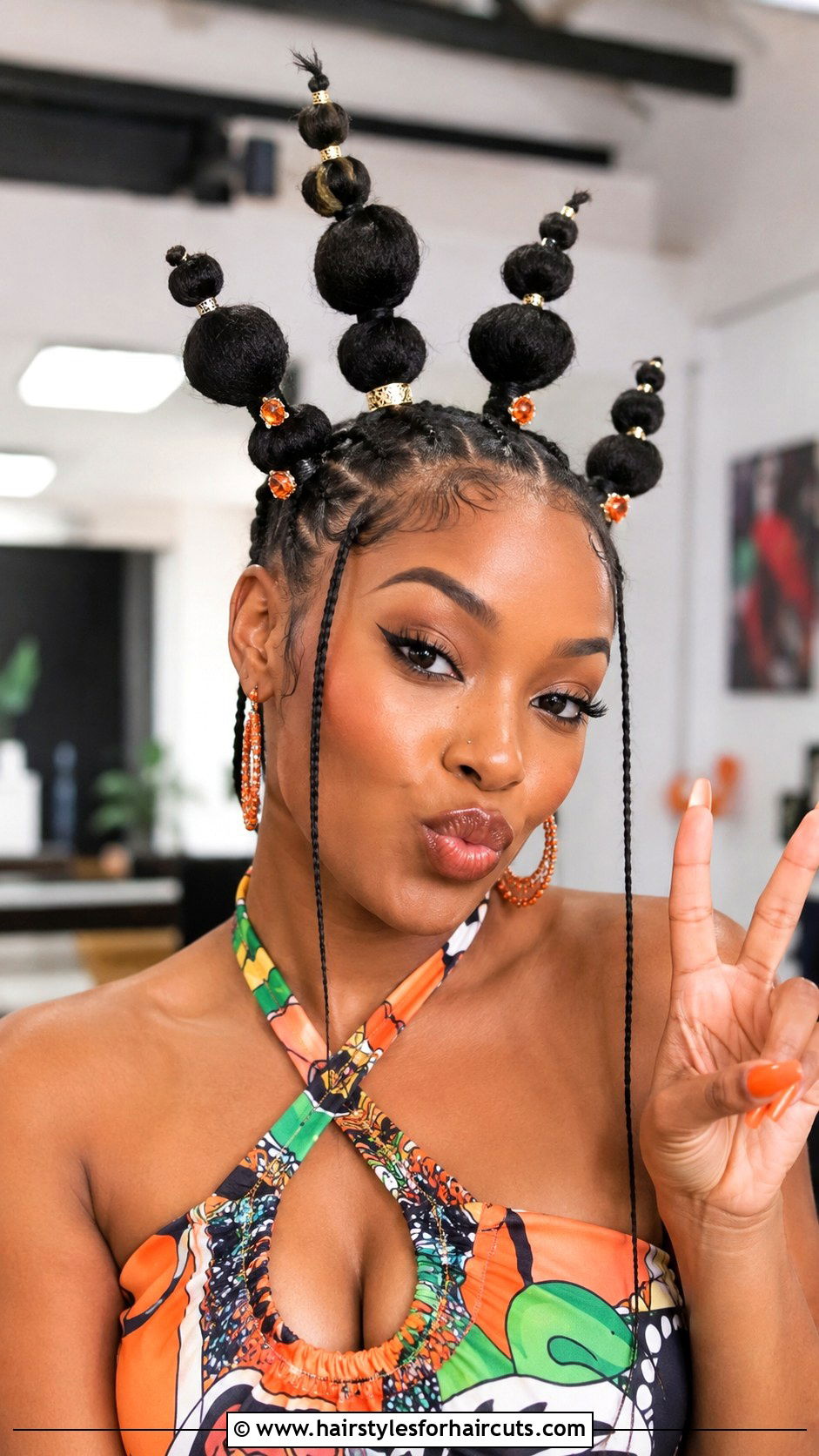 Bubble Braid Hair Horns - 25 hair horns hairstyles - 25 hair horns hairstyles