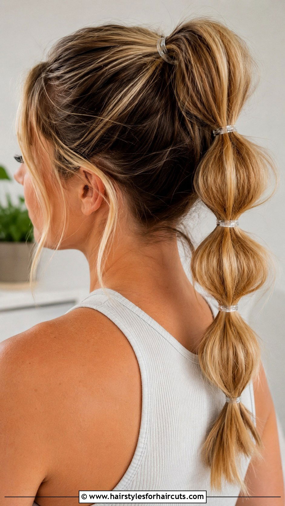 Bubble Braid Medium Hair - 25 cute hairstyles for medium hair length - 25 cute hairstyles for medium hair length