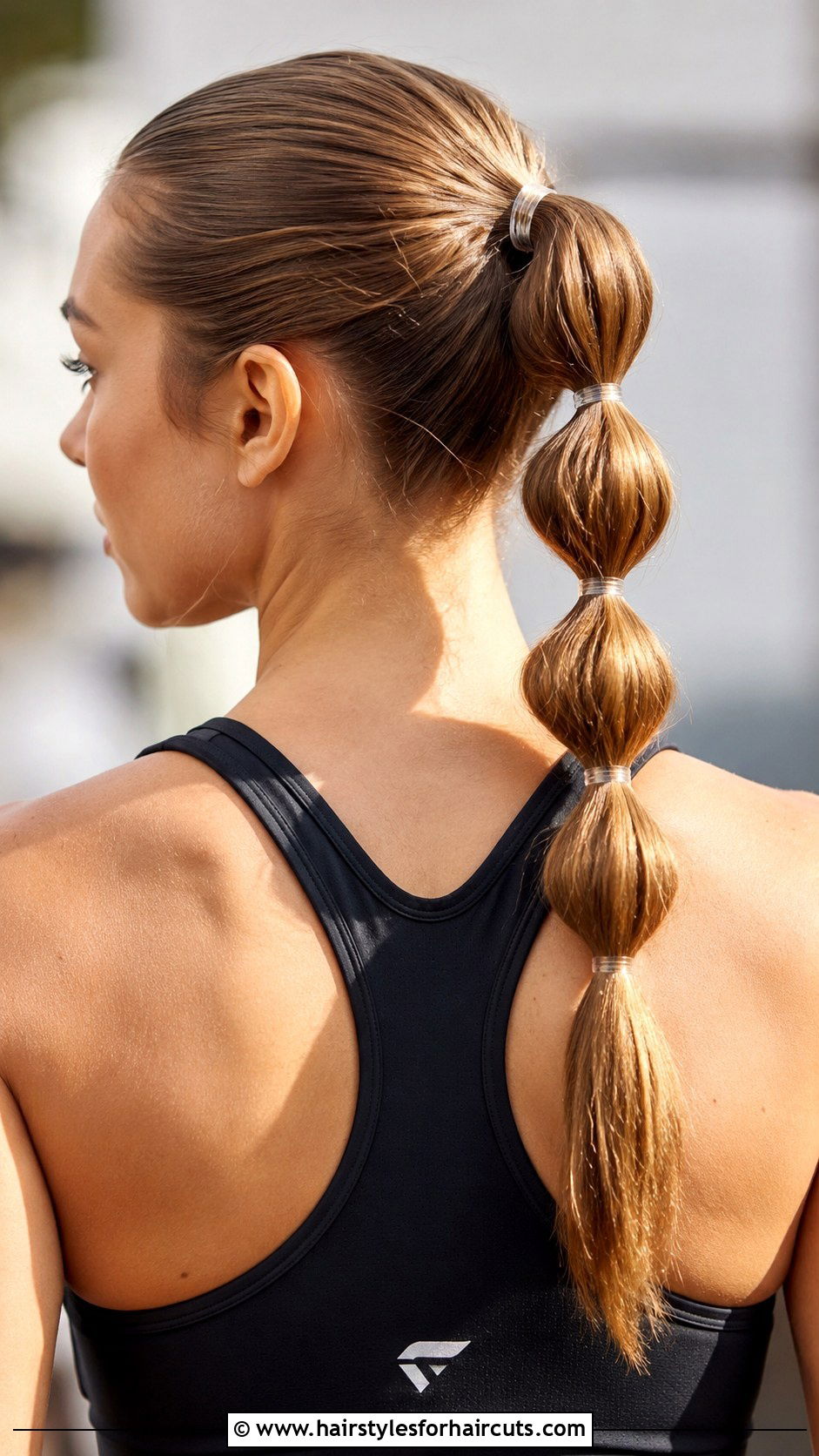 Bubble Braid Ponytail - 25 haircuts meme - 25 haircuts meme